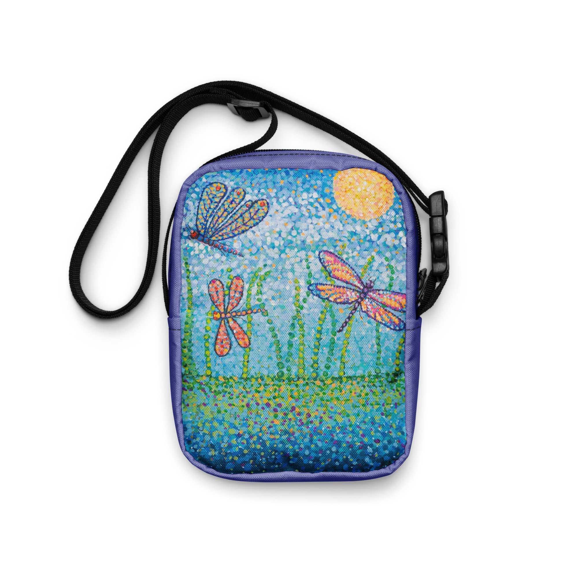 Dragonflies in the Sun Utility Crossbody Bag 02.jpg