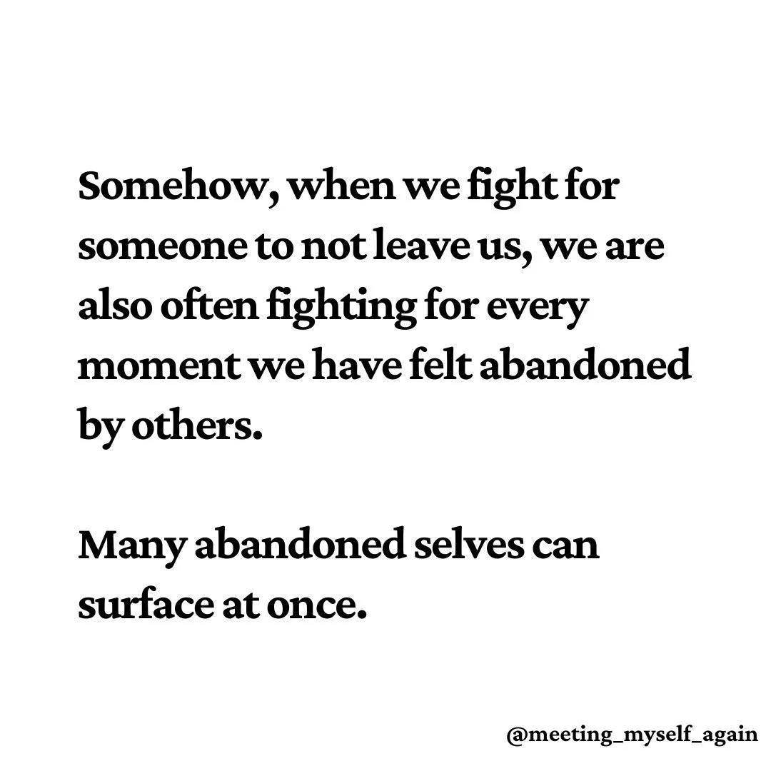 Something I'm so into lately....... reminding others that we're sticking around, that we are in it with them, that the relational work we are doing together matters to us.

I don't think it's anyone's &quot;job&quot; to heal anyone else, to protect t