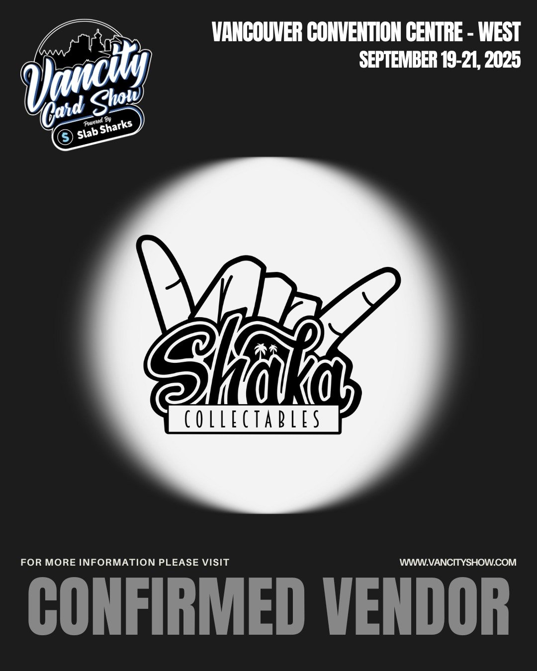 🚨 VENDOR ANNOUNCEMENT 🚨

We&rsquo;re hyped to welcome @shakacollectables to the VanCity Card Show! 

🔥 Known for bringing 🔝 heat and a passion for the hobby, Shaka&rsquo;s will be at the show with an awesome selection of cards, collectibles, and 