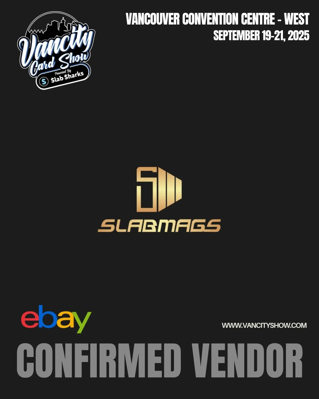 📣 Vendor Spotlight: @slabmags 

We're excited to announce that @slabmags is a confirmed vendor for the VanCity Card Show! If you're serious about protecting your collection, this is one booth you won&rsquo;t want to miss.

Slabmags offers premium pr