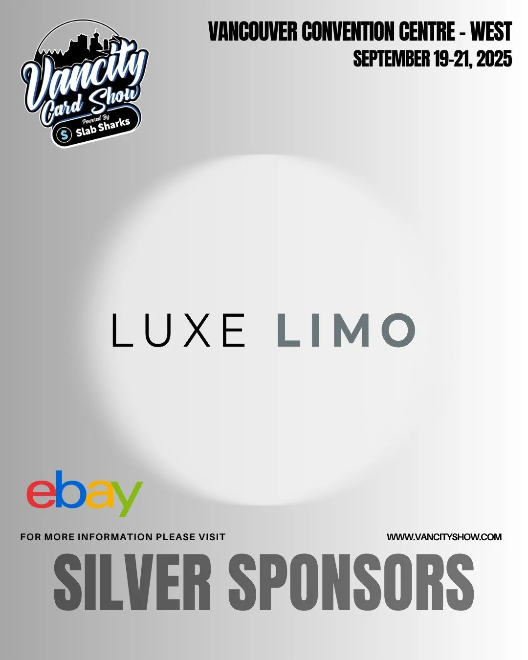 We&rsquo;re thrilled to welcome @luxefleet_ as a proud Silver Sponsor of the Vancity Card Show! 🚘✨ 

Known for redefining what it means to ride in style, @luxefleet_ delivers premium, unforgettable transportation experiences across the Lower Mainlan