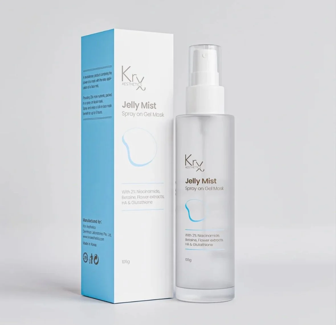 KrX Jelly Mist Spray on Gel Mask — reBell Wellness