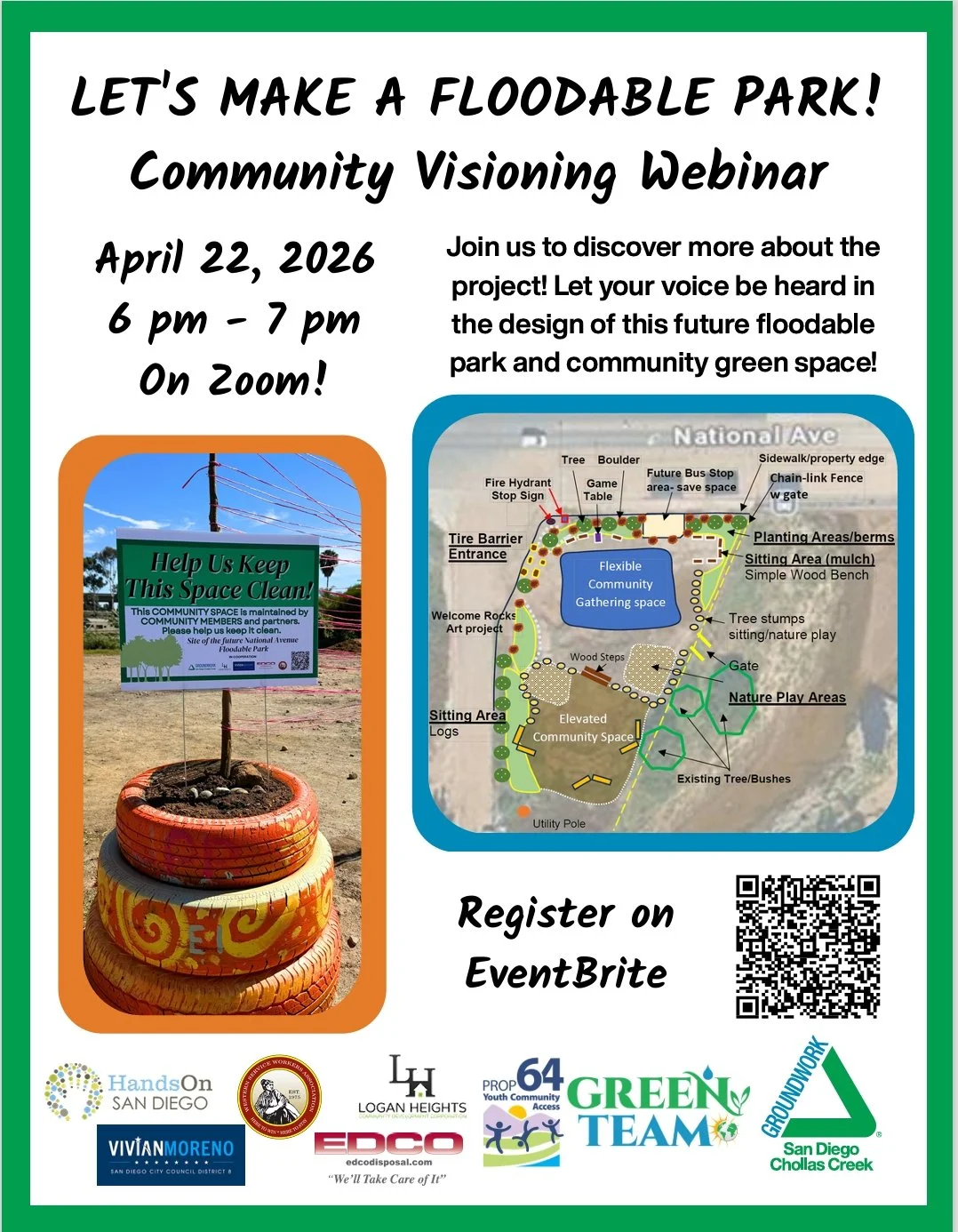 Visioning Webinar - National Ave and S 33rd Street Future Floodable Park