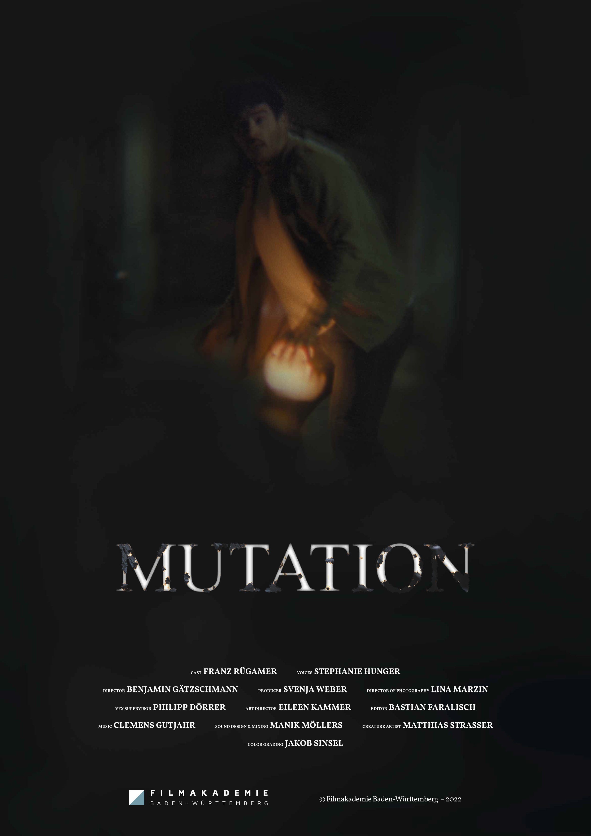 Filmakademie Baden-Württemberg, Visual Effects, Effects, Compositing, Mutation, Short Film.