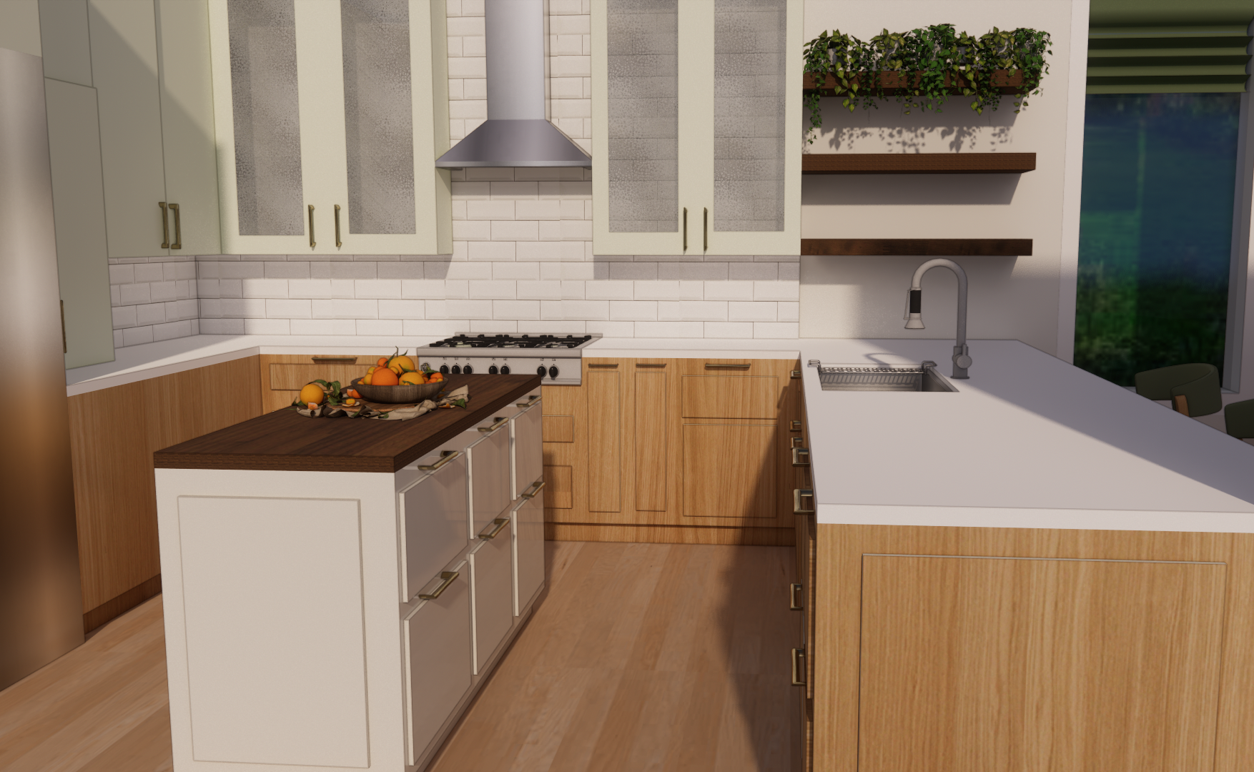 Kitchen Render in SketchUp