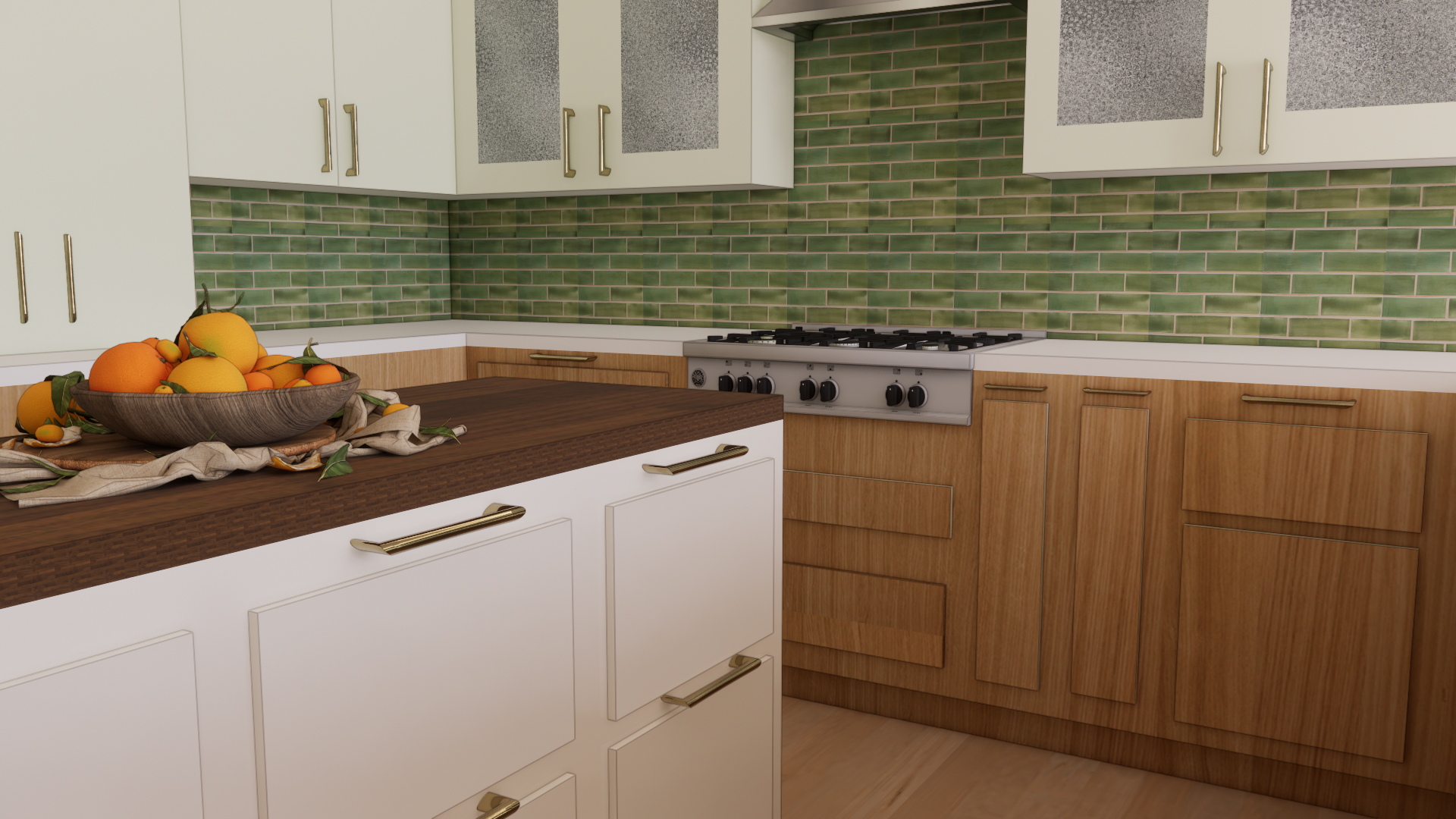 Kitchen Render in SketchUp