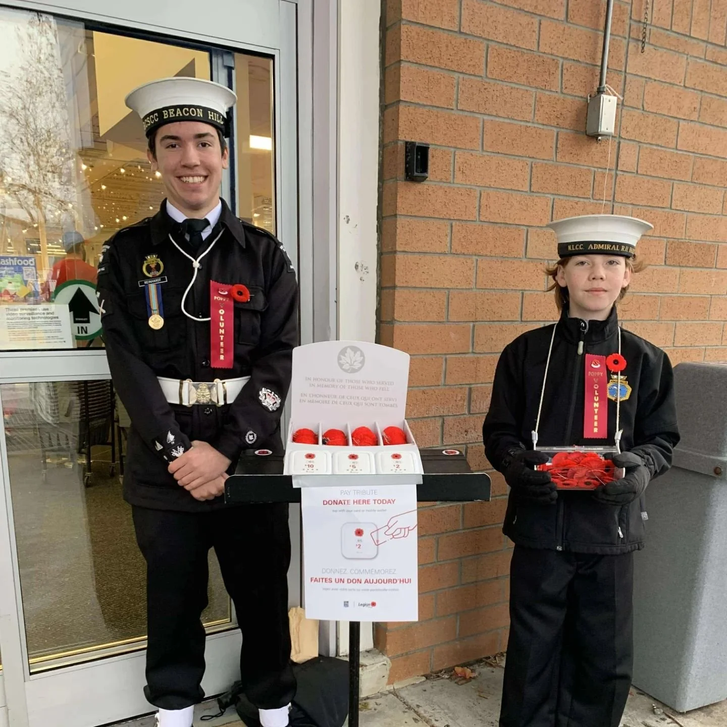 Thank you to all of the cadets of #127NLCC and #263RCSCC who volunteered their time in support of the #PoppyCampaign2024 for the Royal Canadian Legion no.91!

Special Shout Out to MS Roth, father of MC Roth, who volunteered his weekend with his child