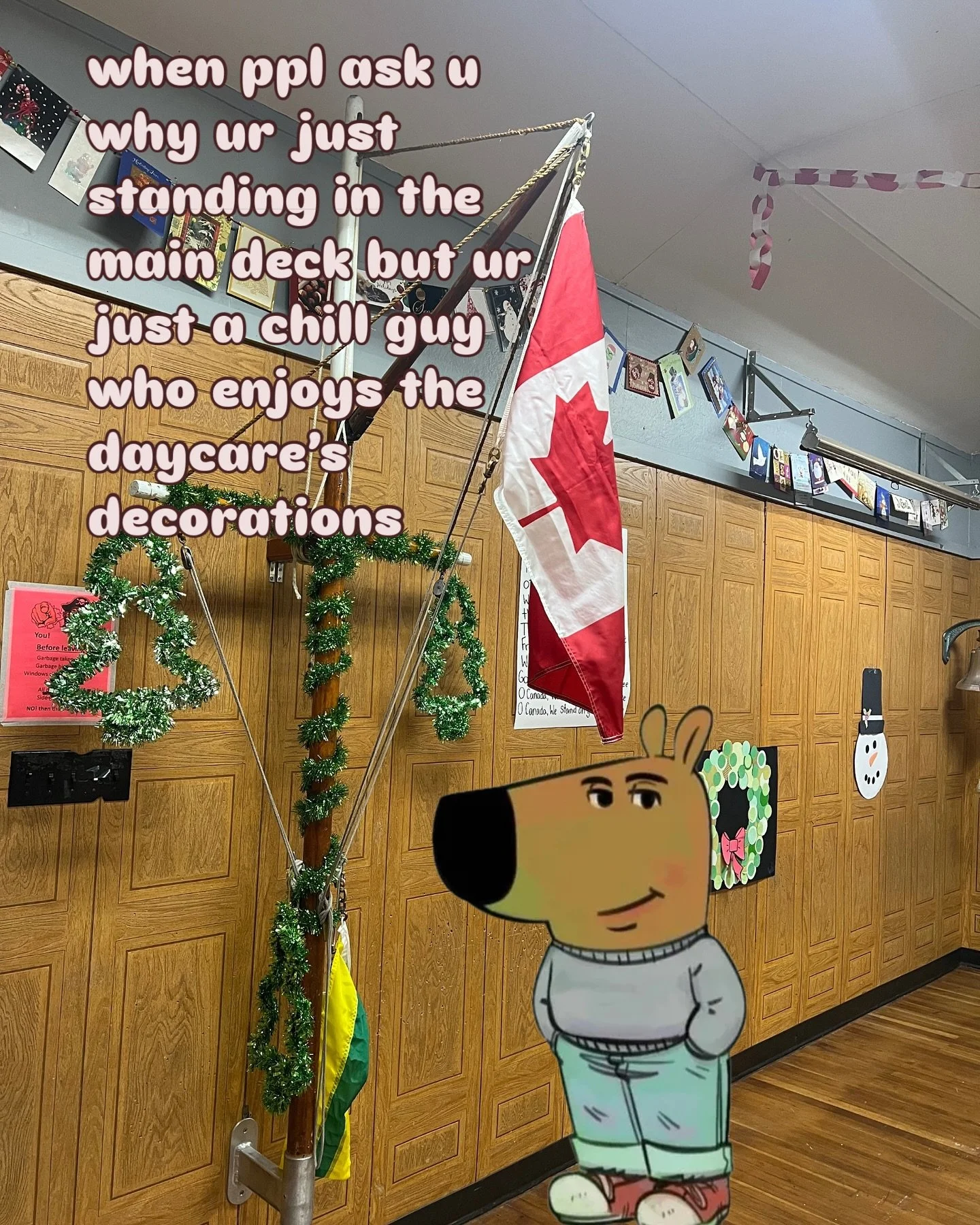 Do you ever see a cadet just standing on the main deck admiring the decorations? They must be one chill guy!

#cadets #cadetscanada #leadership #victoriacadets #victoriabc #bcyouthprogram #youthprogram #seacadets #armycadets #aircadets #caf #rcn  #jo
