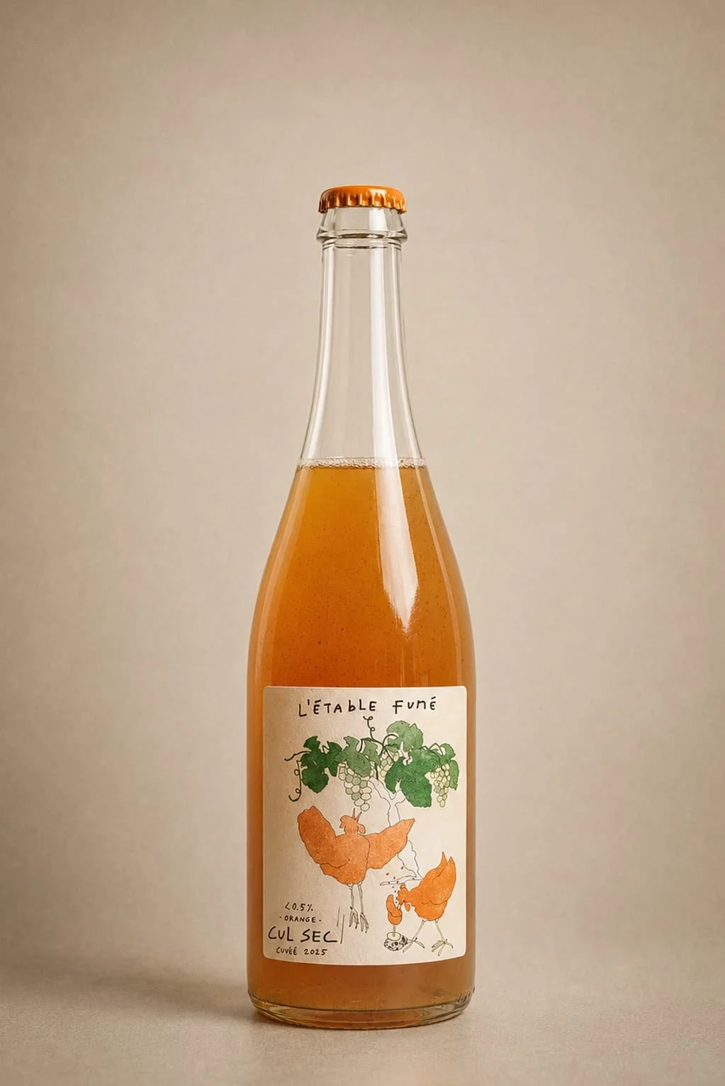 Natural N/A Wine | Cul Sec - L'étable Fumé