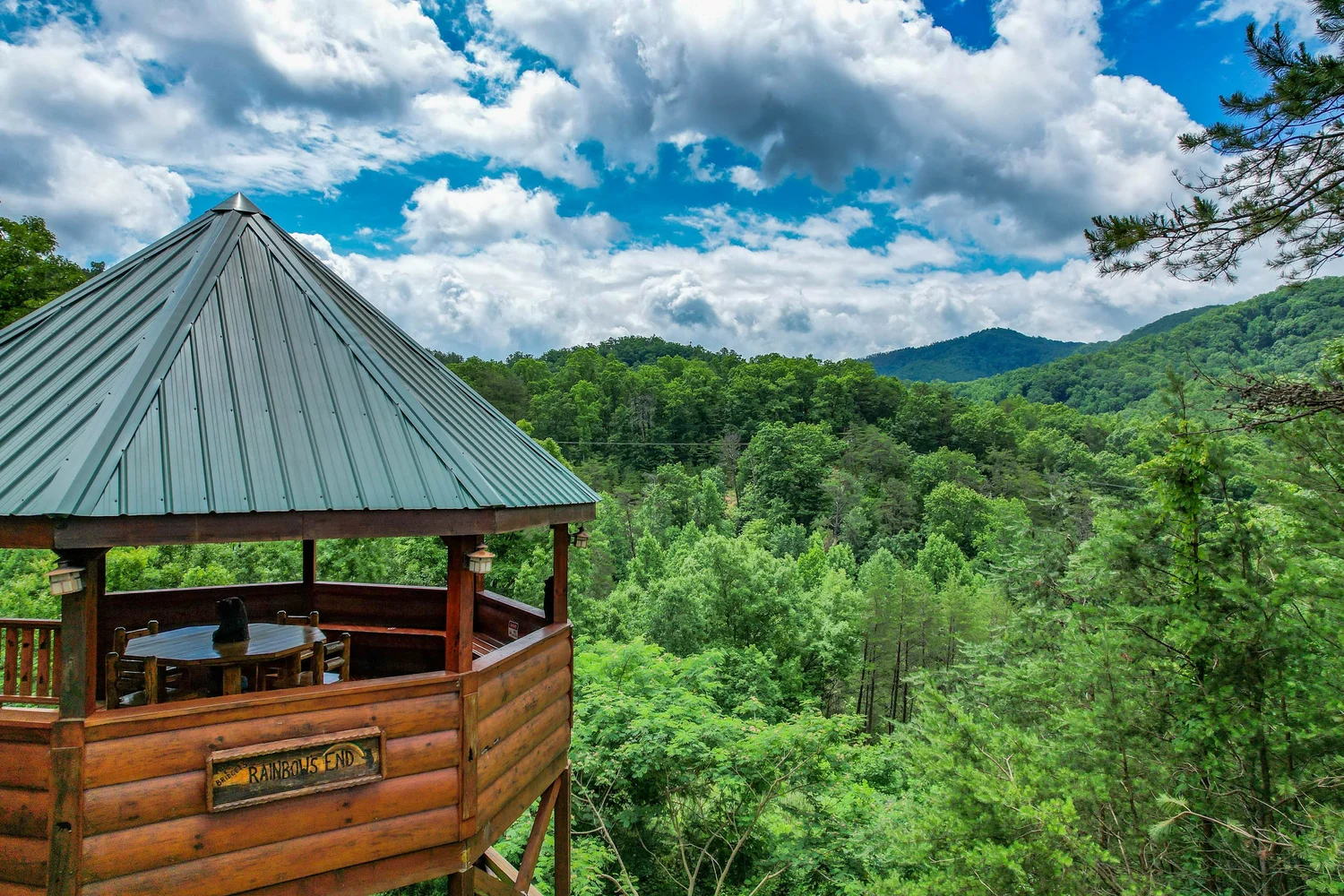 Rainbow's End — Front Exterior