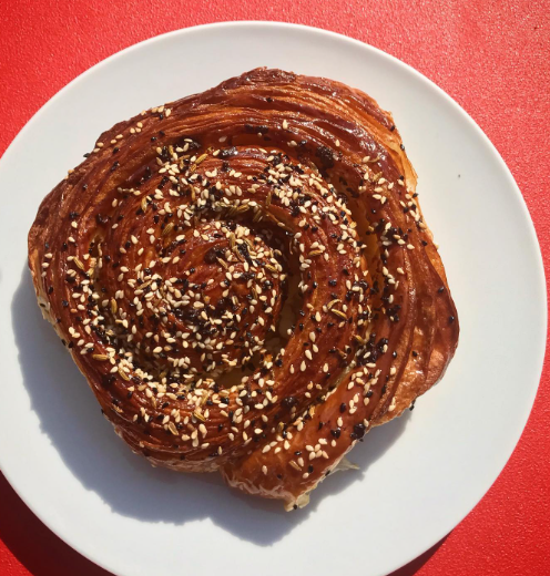 Feta, Honey & Fennel Seed Swirl