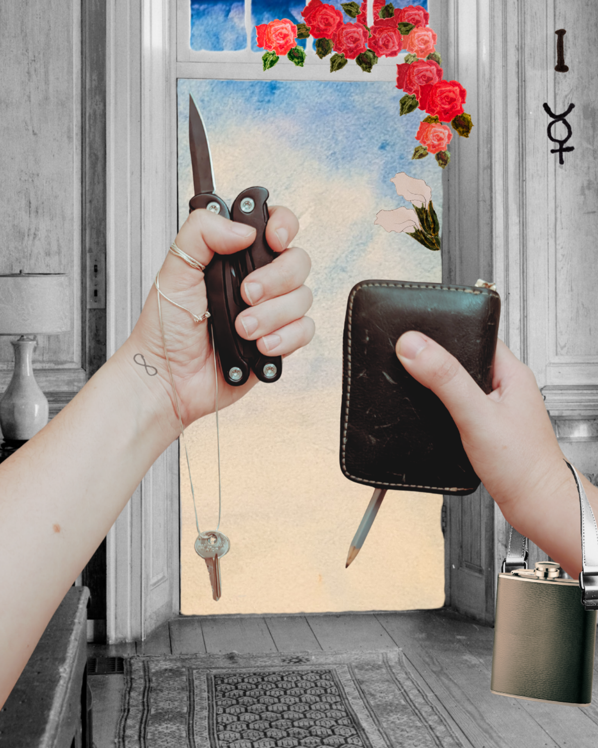Card Illustration - Watercolor, photography