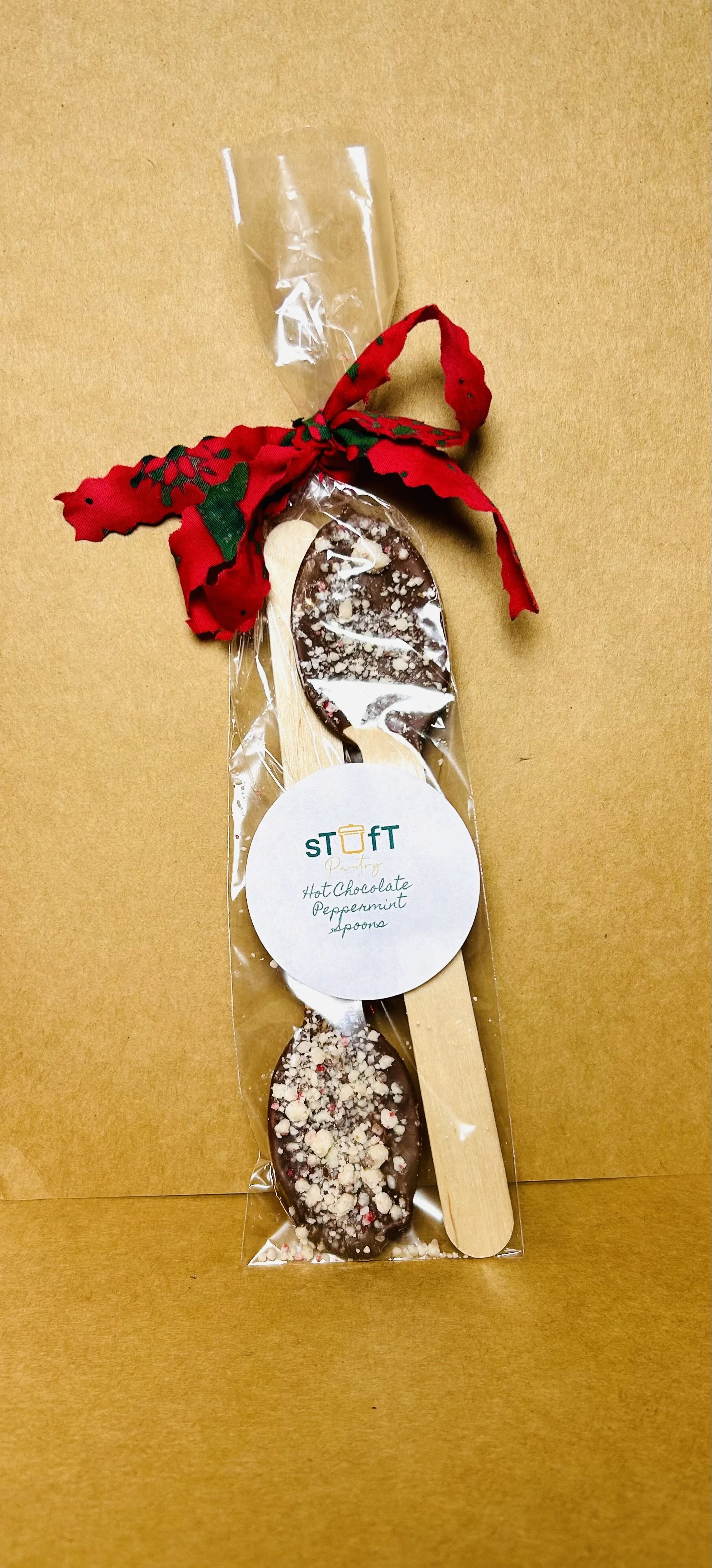 Peppermint Hot Cocoa Stirring Spoons