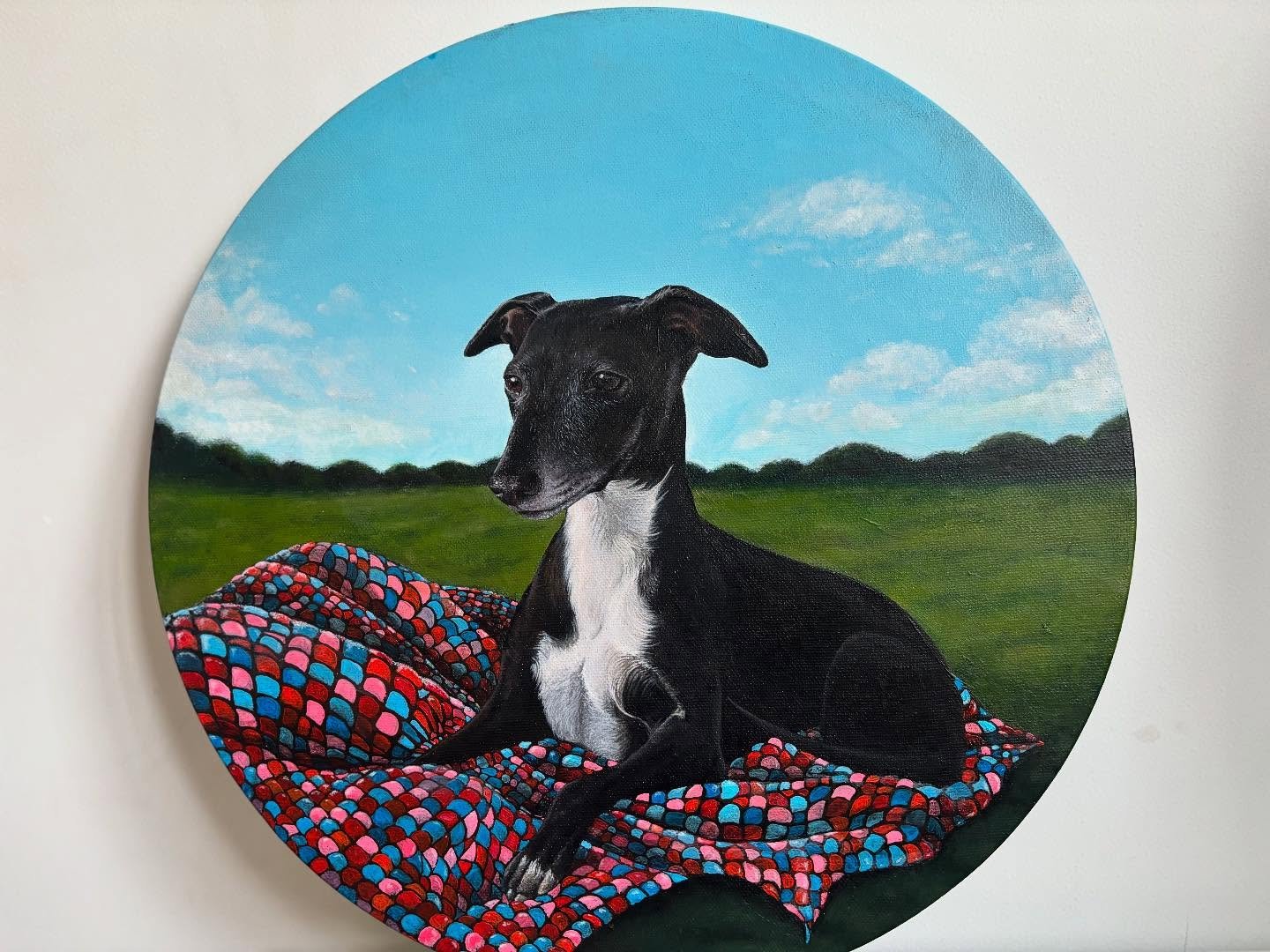 Very special pet portrait for a very special person!
-
I haven’t painted in full colour in over three years, but he was worth it! 🐾 Big happy birthday to my best friend @caits_harrington I hope you love the painting as much as I love you and