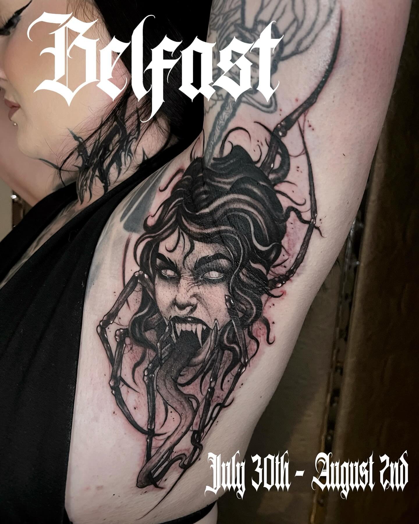 ***BELFAST***
Catch me in @badabingtattooclub at the end of the month if you want something cool.
.
.
.
.
#ink #tattoos #design #belfast #whitetattoo #black #north #darkart #inked #darklettering #pretty #art #tattoo #lettering #tatt #script #tattoo