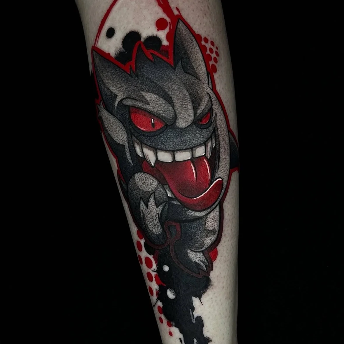 Hanna strikes again!! How cool is this Pokemon tattoo? 

To book: Dm @hannaferreiratattoo / @chasingghostscork 👻 
.
.
#tattoo #pokemontattoo #animetattoo #tattoos #animetattooartist