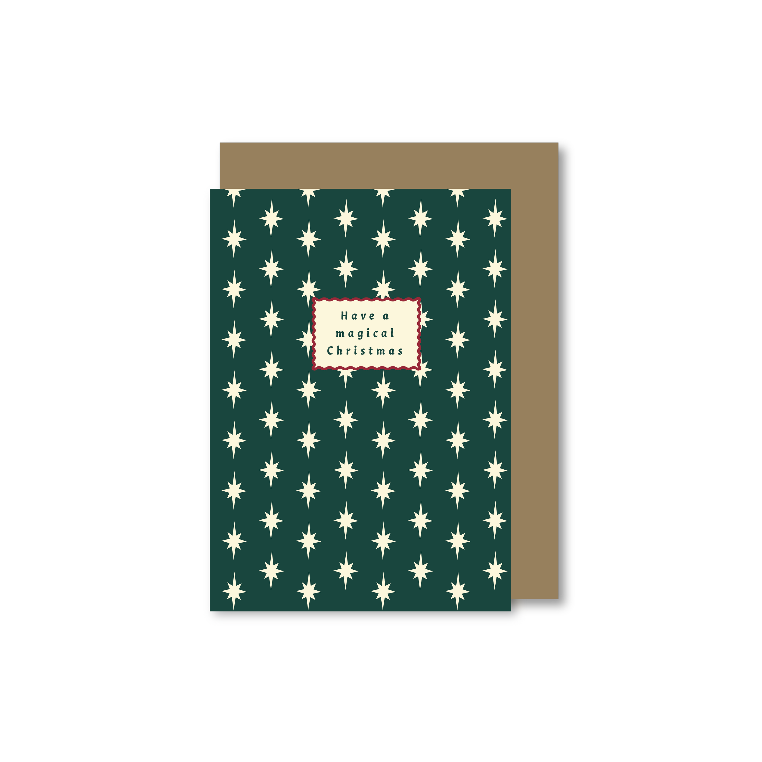Magical Christmas Star Card