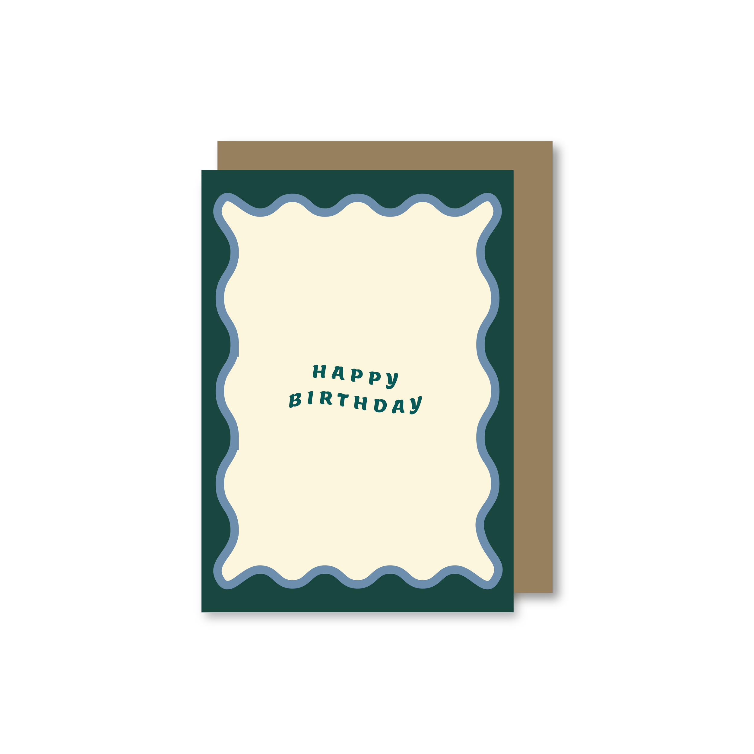 Happy Birthday Wavy Card