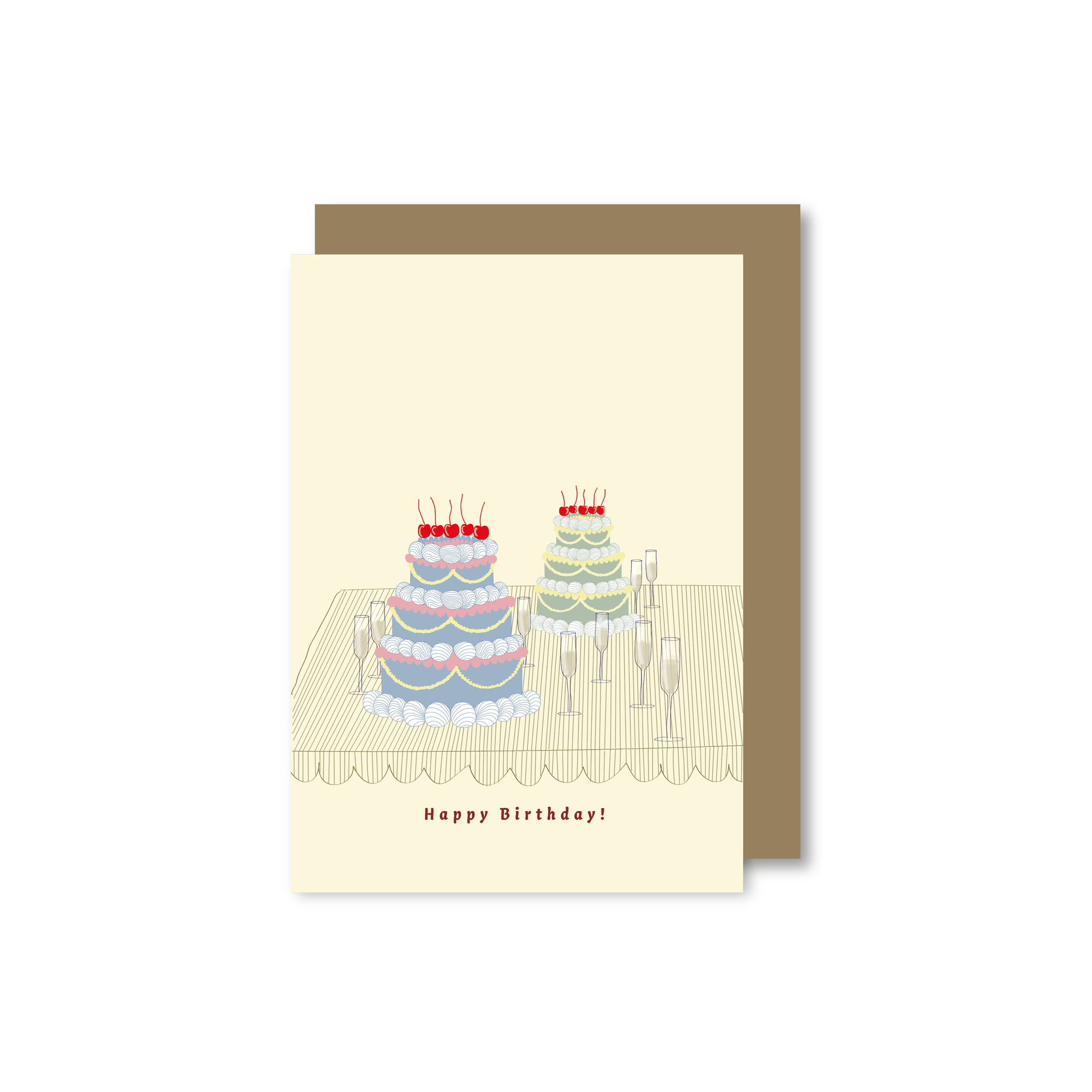 Birthday Cakes Card