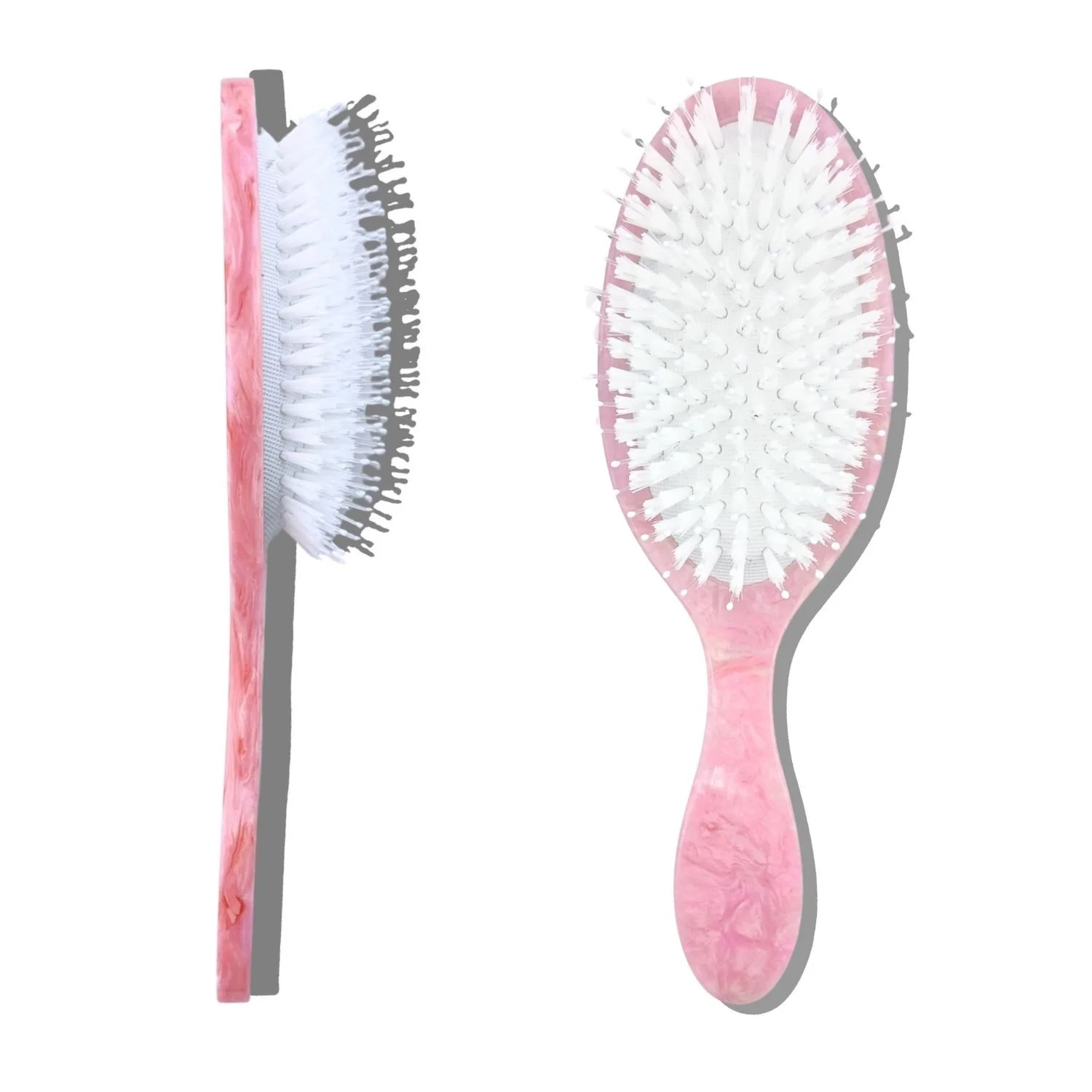 Solar Eclipse Hand Painted Vintage Red Rose Floral Amazing Hair Day Hair Brush For Wet Or Dry Hair