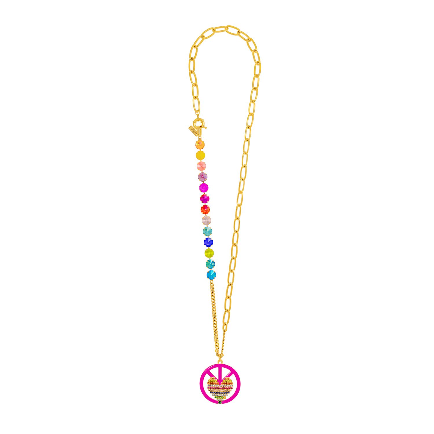 Tova Canada Jace Peace And Love Long Jewelry Necklace Candy Crush