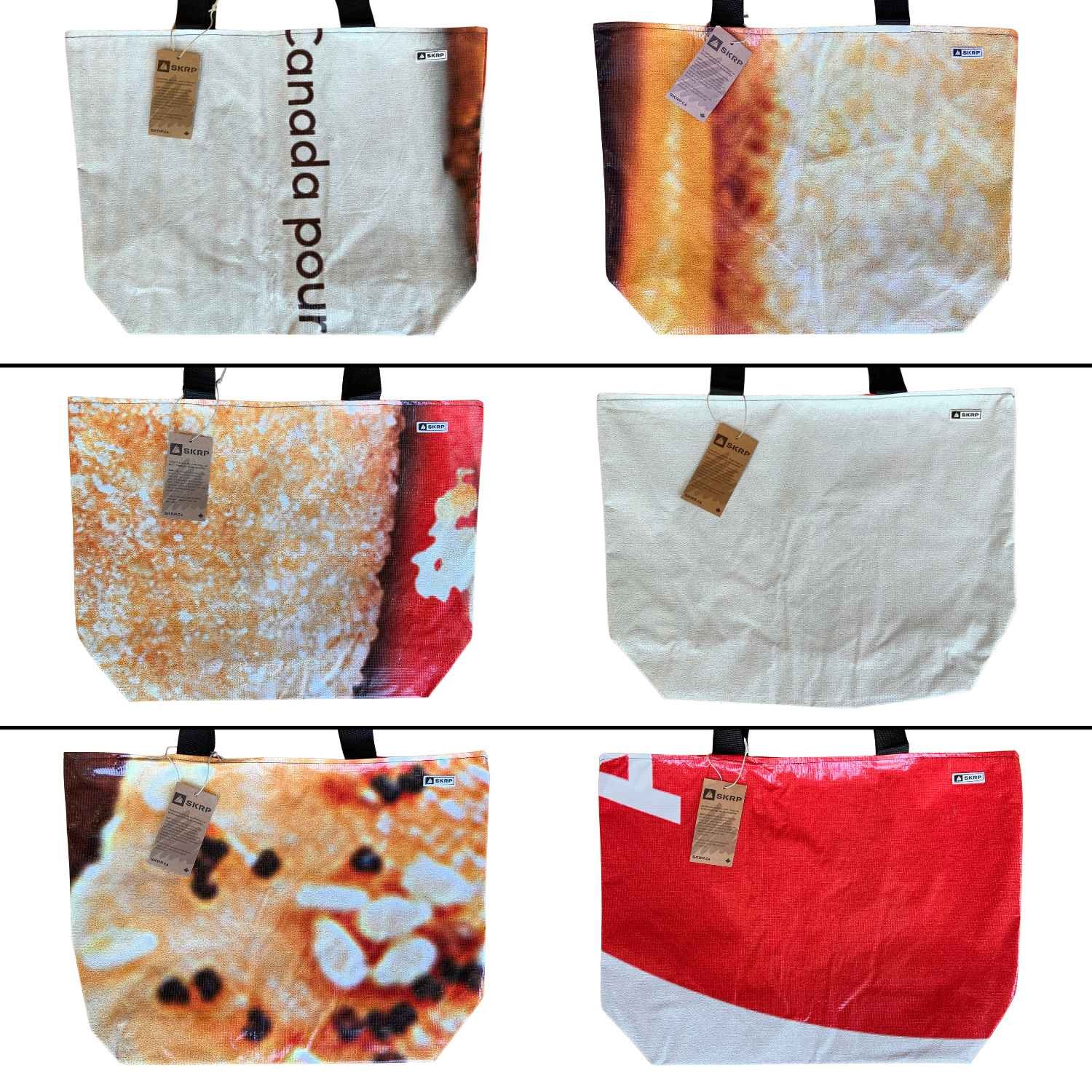 SKRP Recycled Billboard Tote Bags