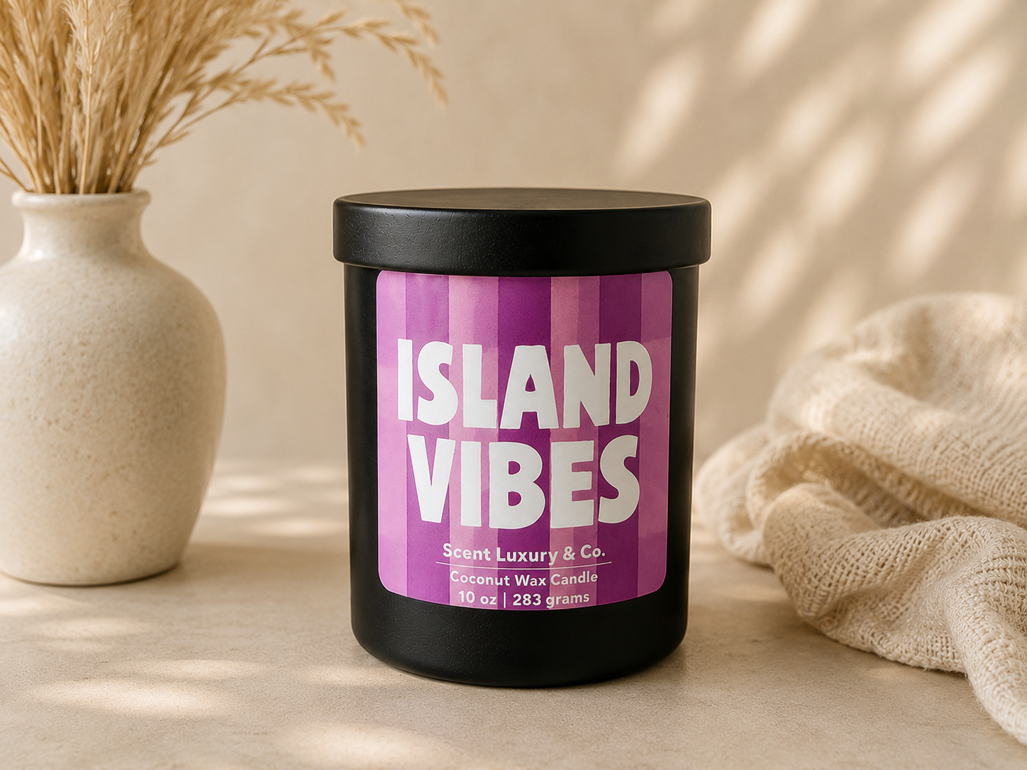 Limited Edition- Island Vibes - Wooden Wick