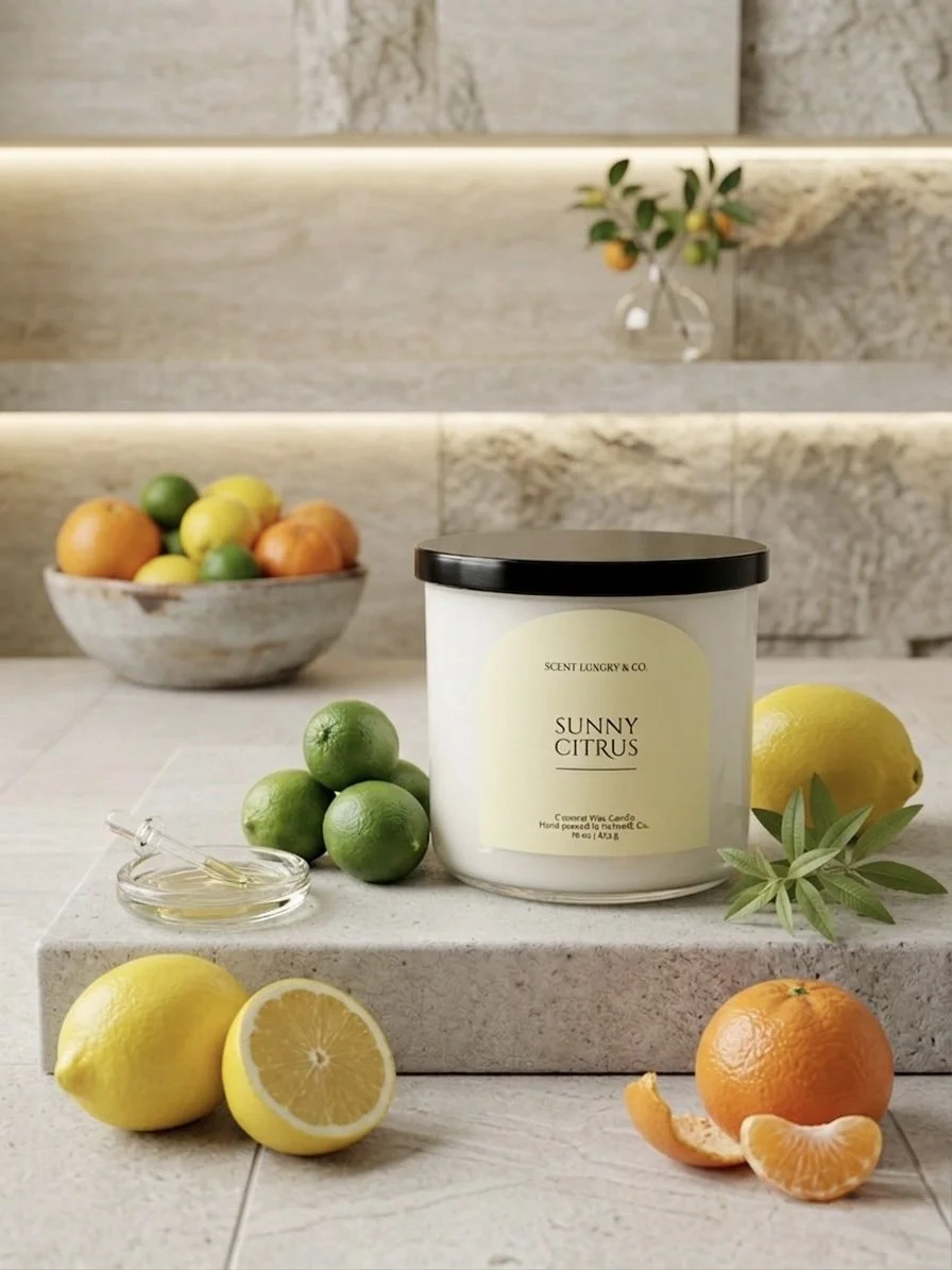 Sunny Citrus 16 oz Candle