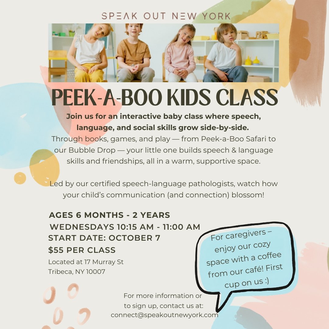 Peek-A-Boo Kids Class