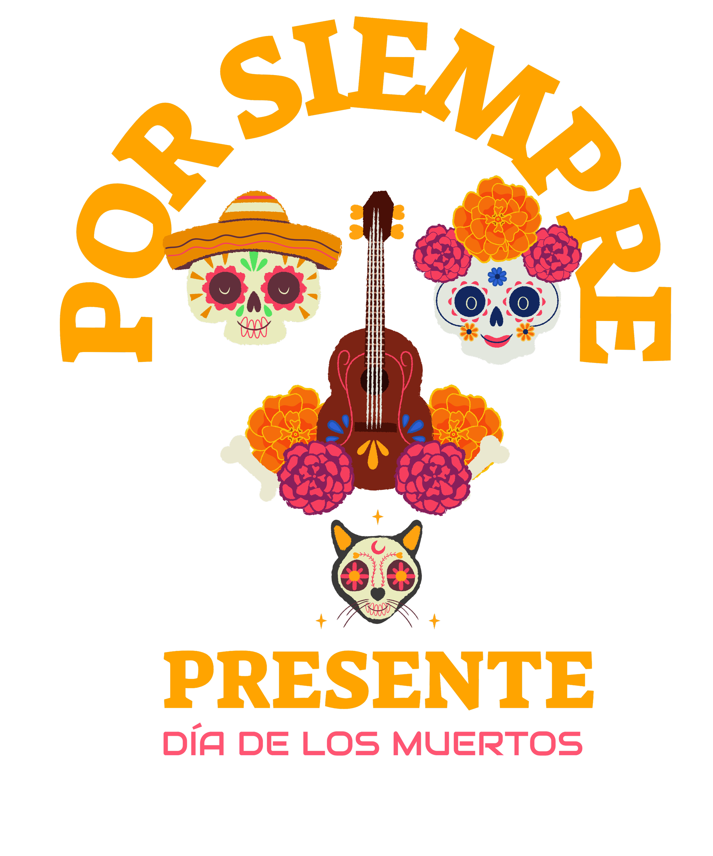 Por Siempre Presente Dia de los Muertos | Version Guitarra