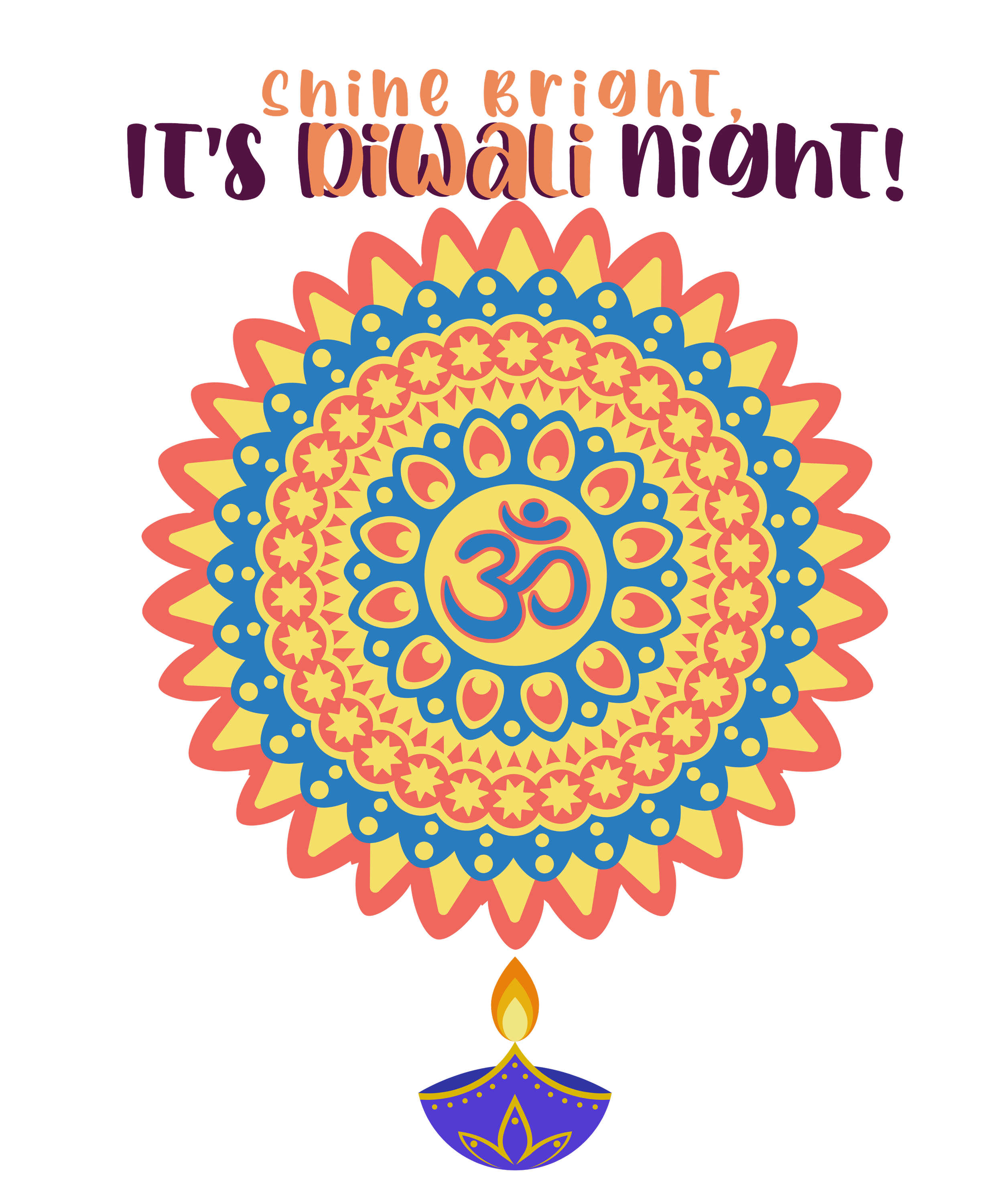 Shine Bright, It's Diwali Night!
