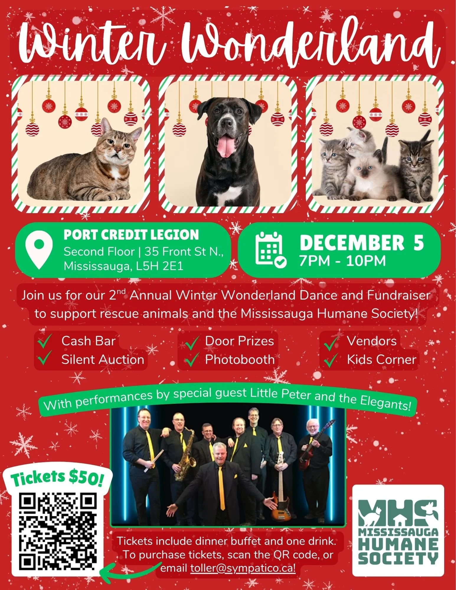 Winter Wonderland at the Port Credit Legion