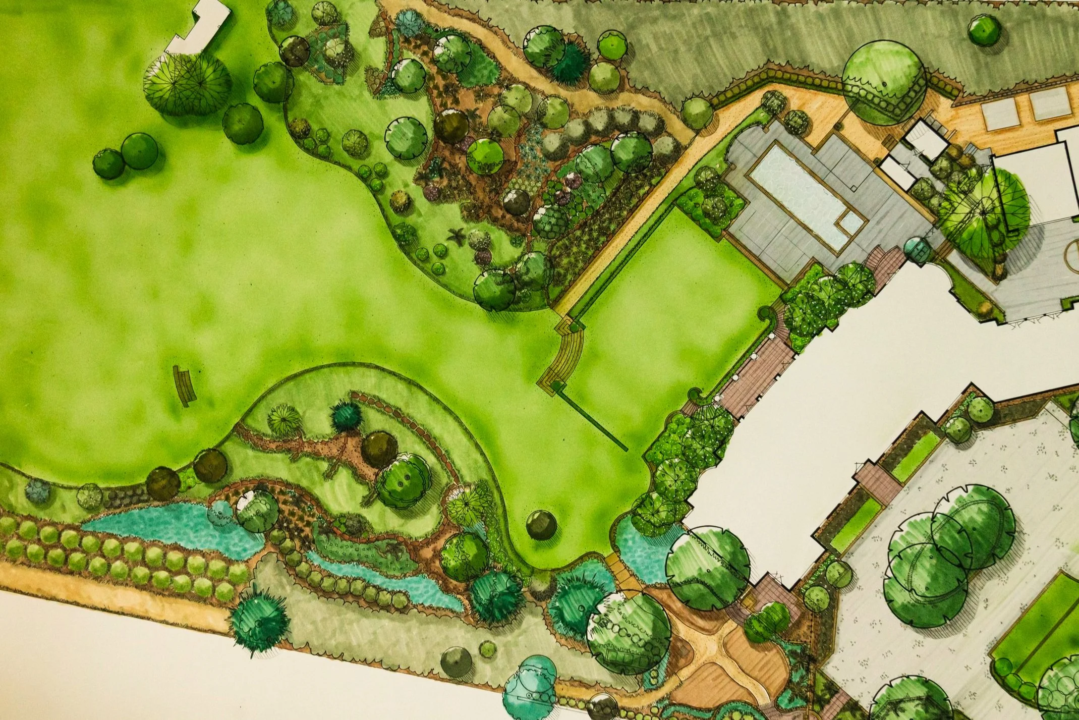 Luxury Landscape Design - Houston Texas