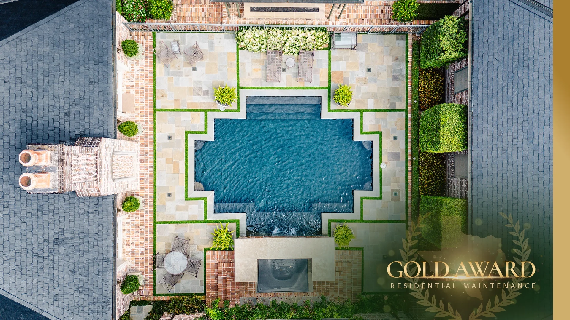 Precision and Poise: A Landscape Maintained to Perfection