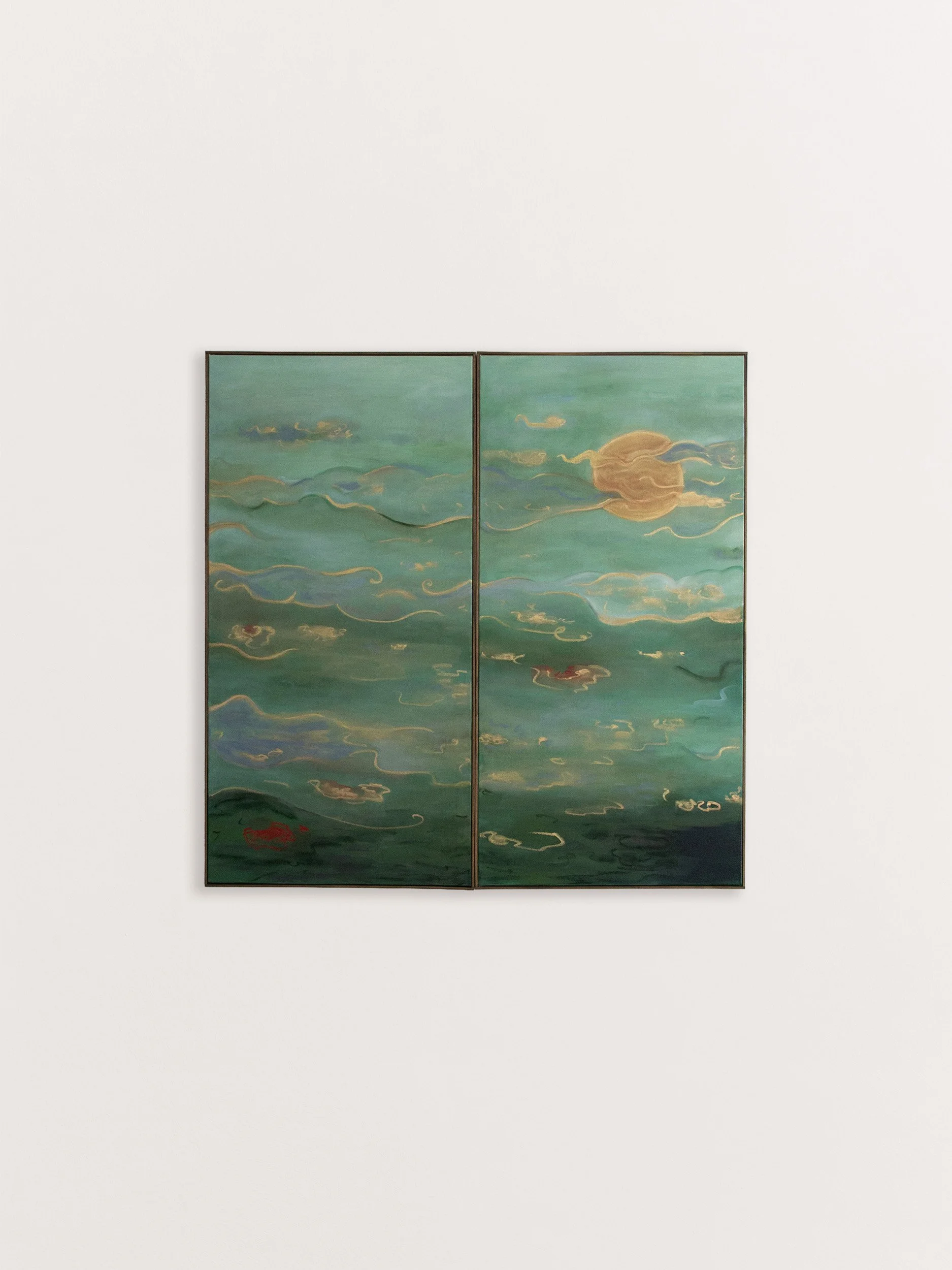 Red Moon, Celadon Sky,  2026