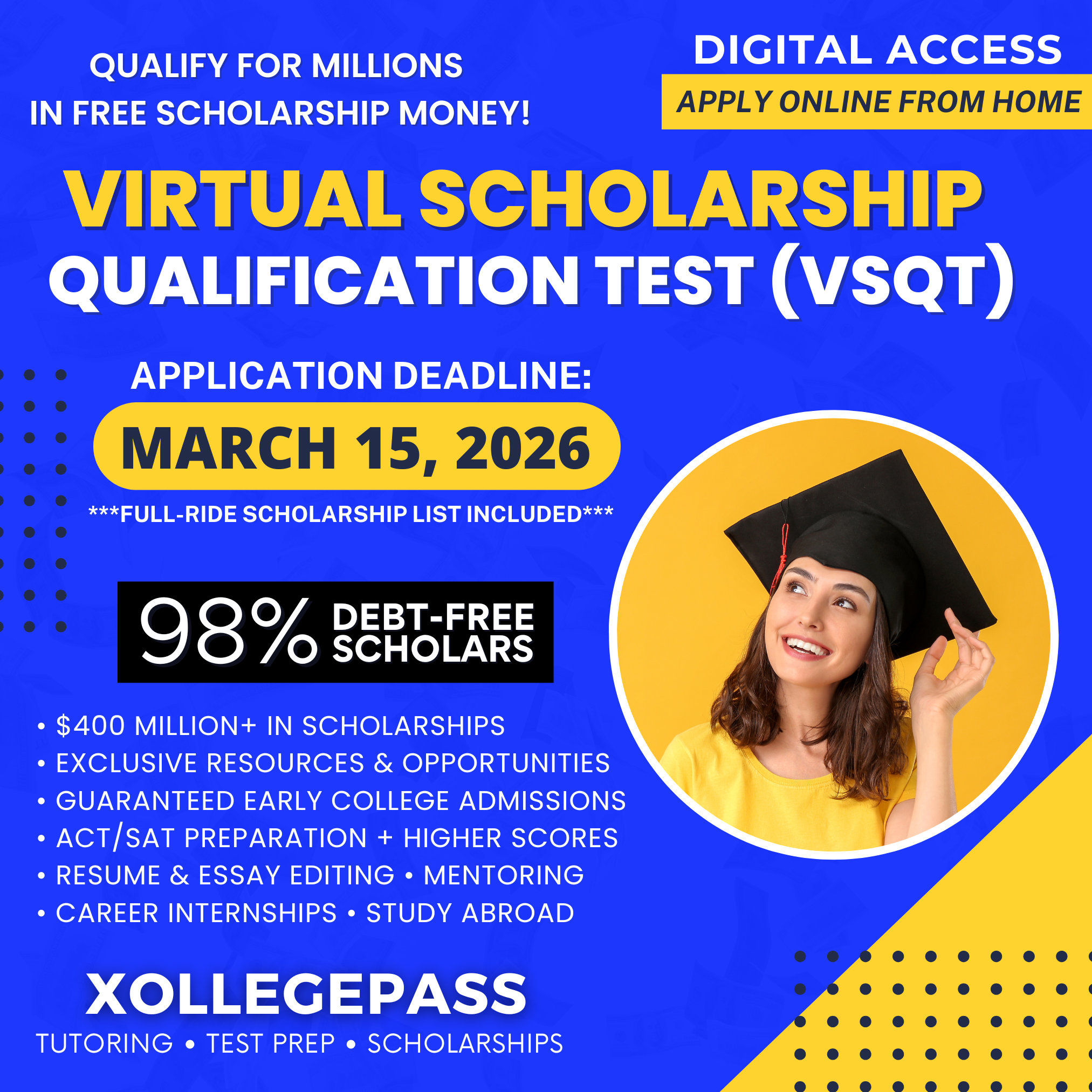 VSQT - #1 Scholarship Finder