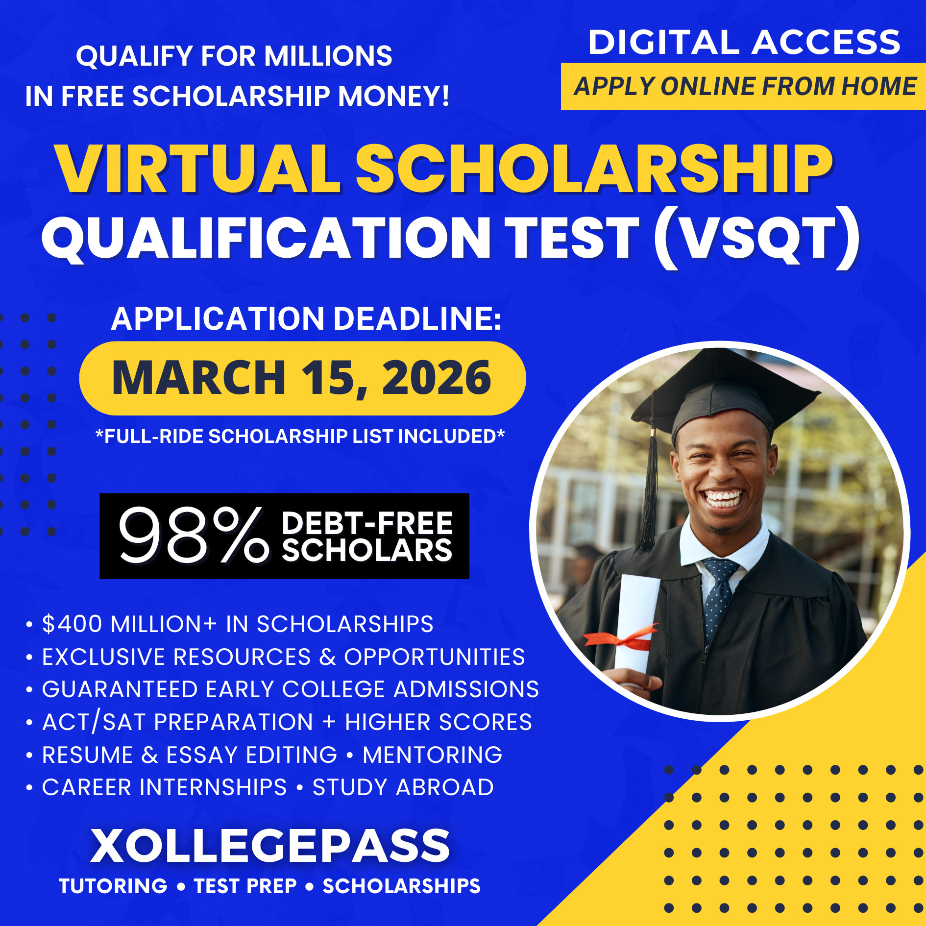 VSQT - #1 Scholarship Finder