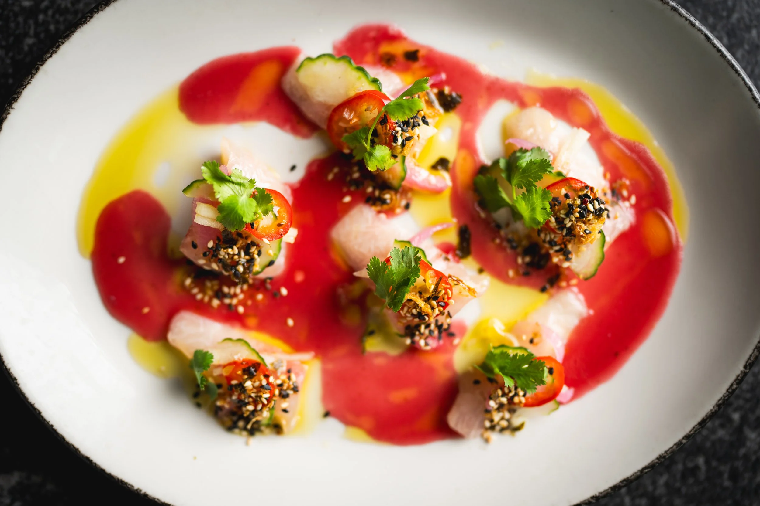 Chef Nick Zocco at Urban Hill in Salt Lake City for The Food Network and Beat Bobby Flay.