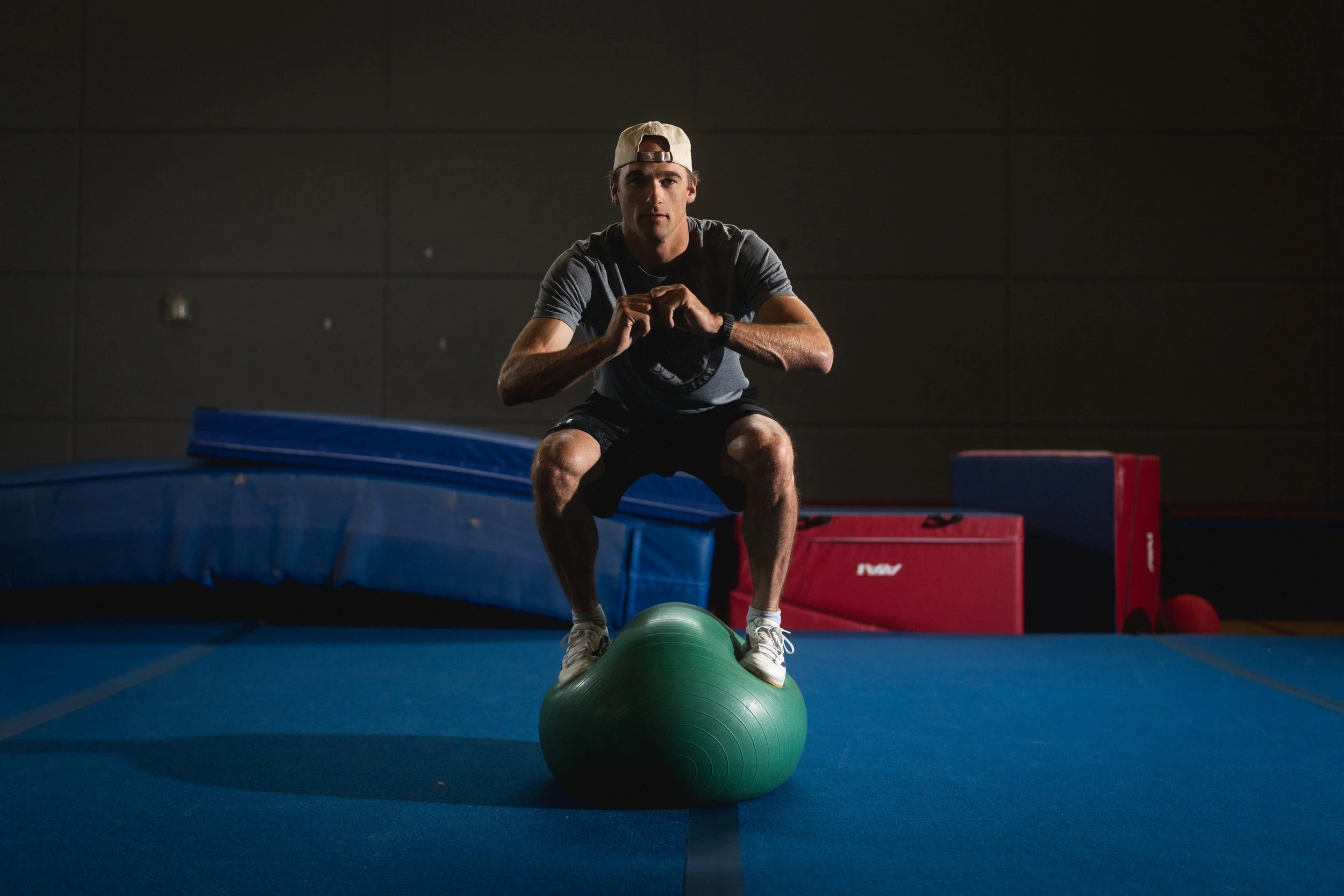 Team USA freestyle skier Nick Goepper trains in Park City.