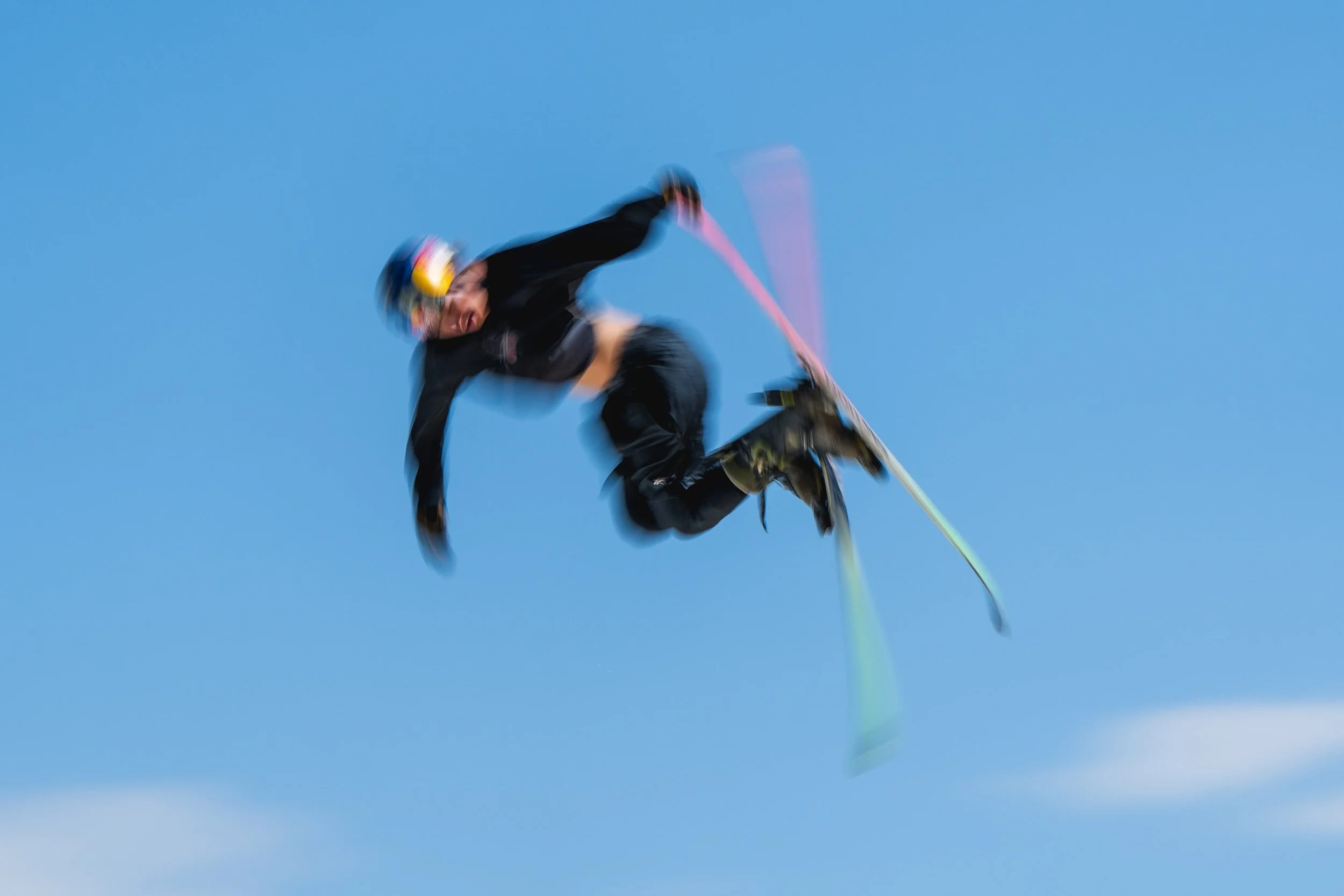 Team USA freestyle skier Mac Forehand trains in Park City.