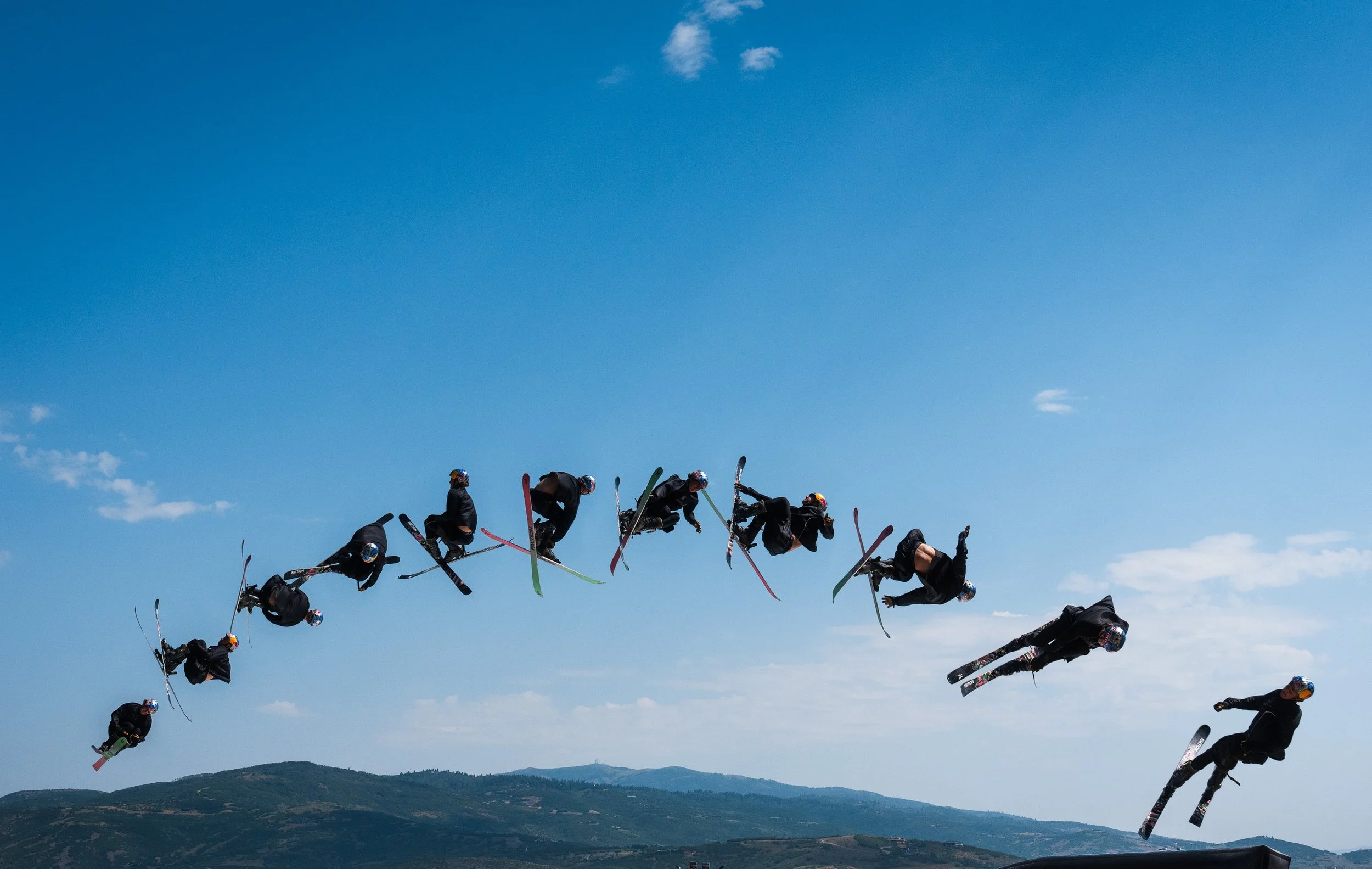Team USA freestyle skier Mac Forehand trains in Park City.