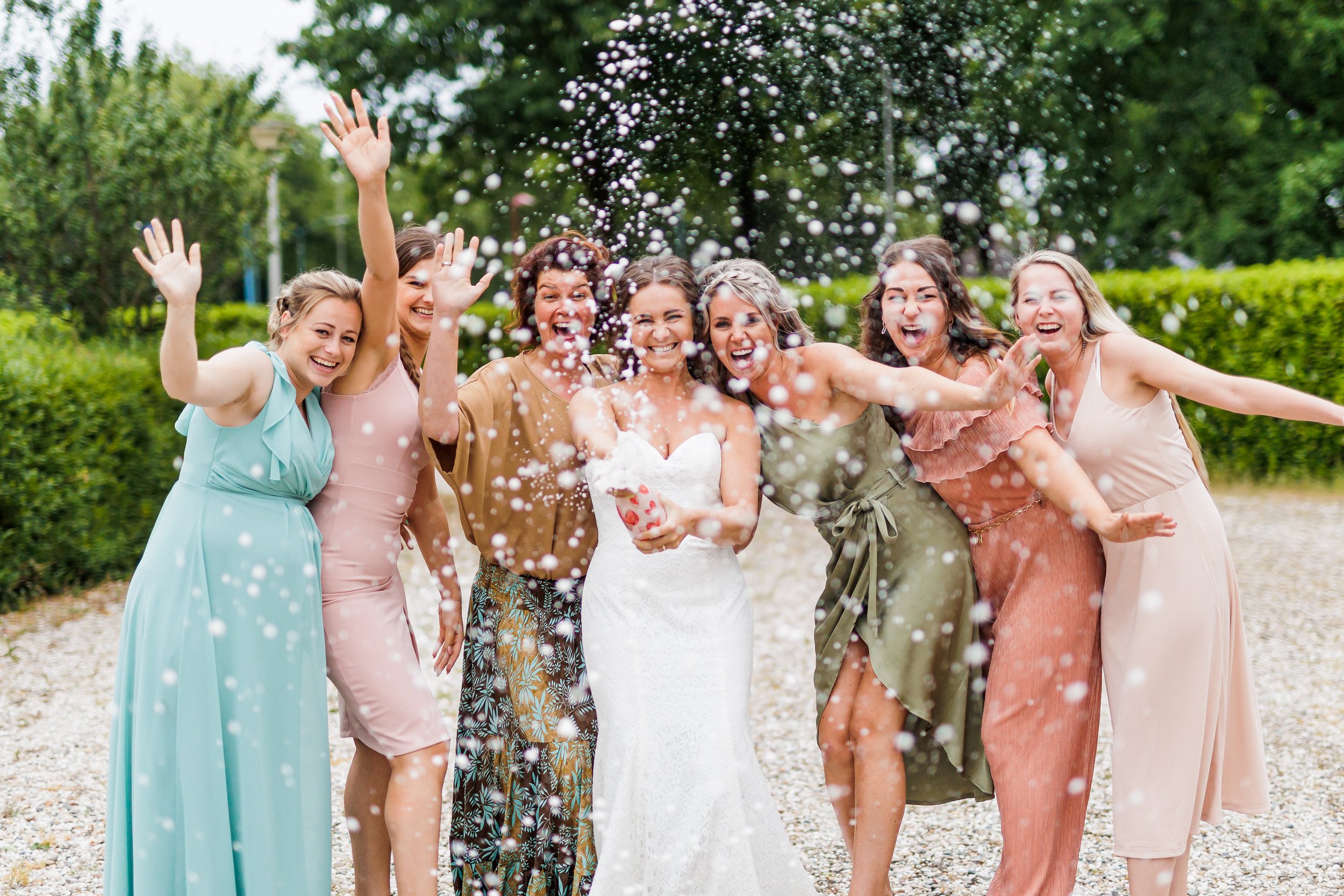 Groepsfoto’s op je bruiloft: zo houd je het ontspannen én overzichtelijk