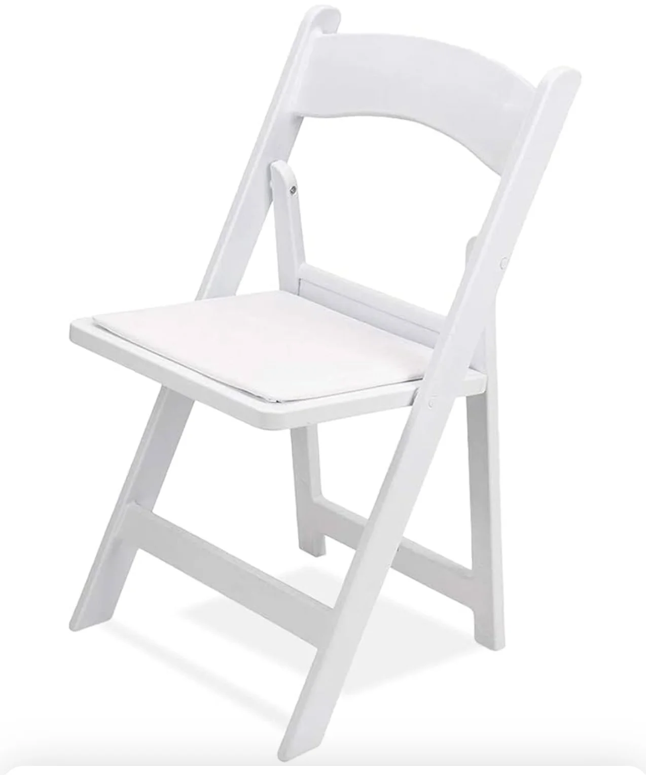 White Resin Chair $ 3
