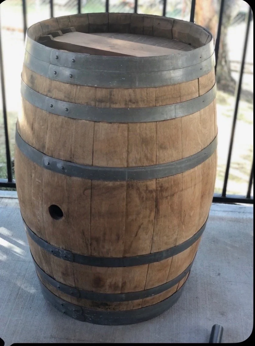 Wine Barrel $20 (2 available)