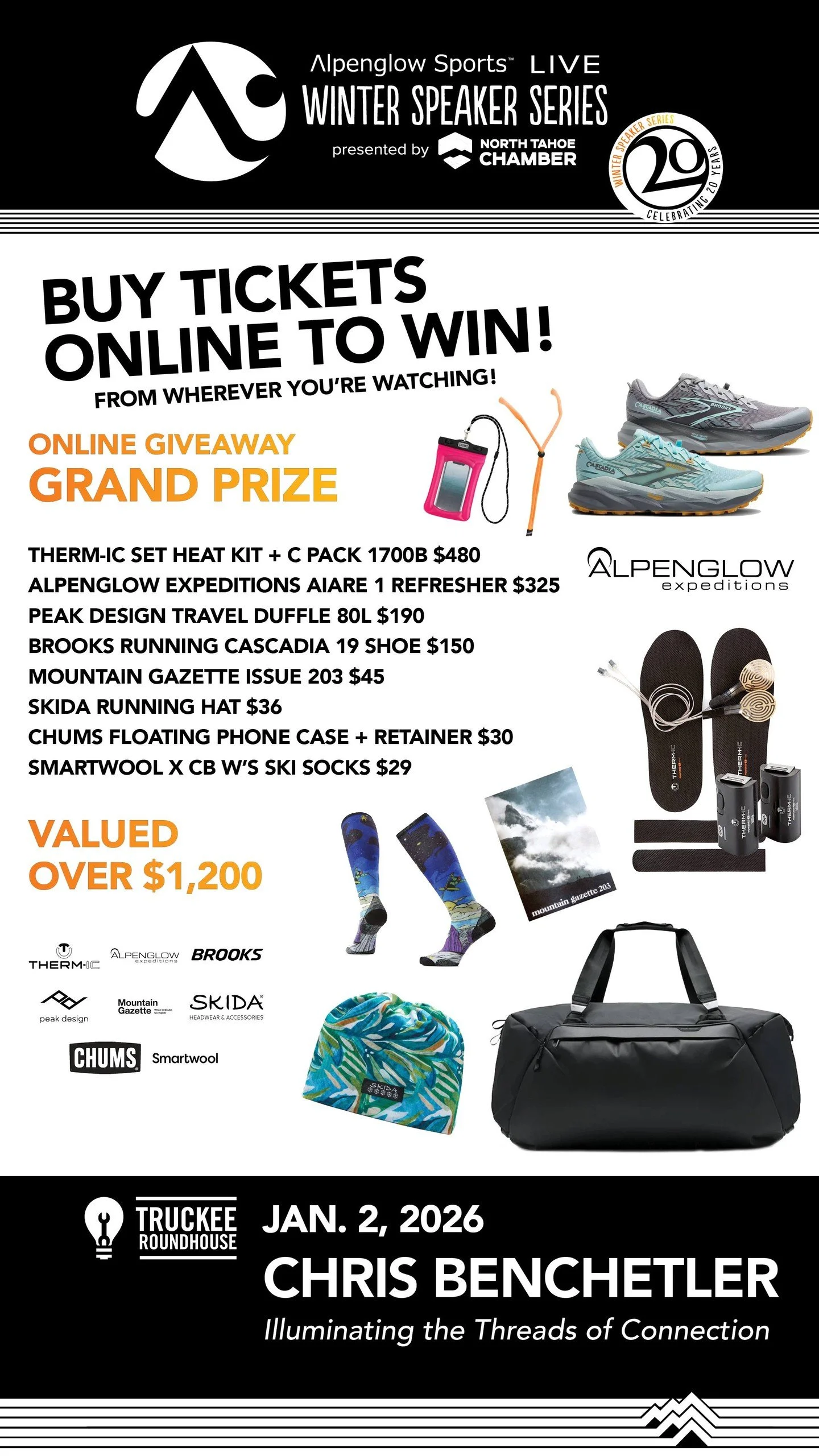 Happy New Year!! As we step into 2025, we&rsquo;re reminded that creativity, healing, and growth often begin with listening to our intuition✨

Tomorrow, January 2nd, outdoor athlete and artist @chrisbenchetler will share an inspiring story at the @Al