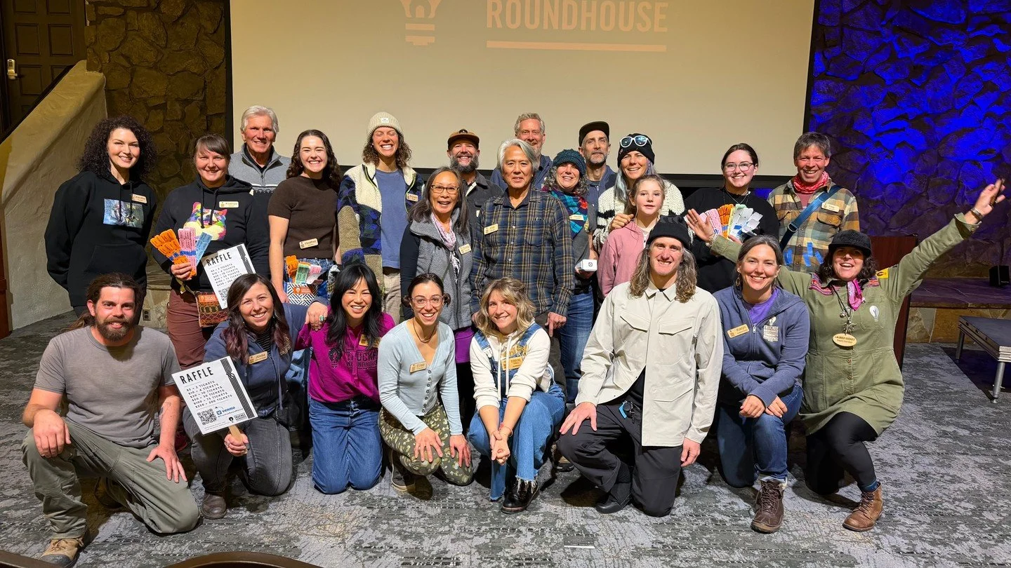 We are still beaming from last week's Winter Speaker Series! We&rsquo;re so grateful to everyone who attended the event and bought giveaway tickets to support the Roundhouse. @ChrisBenchetler reminded us that creativity (and life) is about showing up