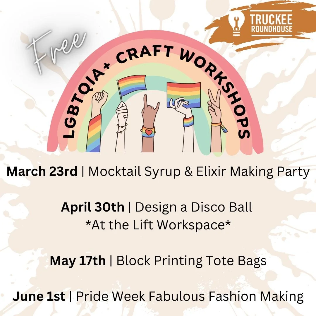 We&rsquo;re so excited to kick off another year of free monthly LGBTQIA+ Craft Workshop Series! These gatherings have become such a meaningful part of the Roundhouse and our community, and we&rsquo;re incredibly grateful to the generous donors and su