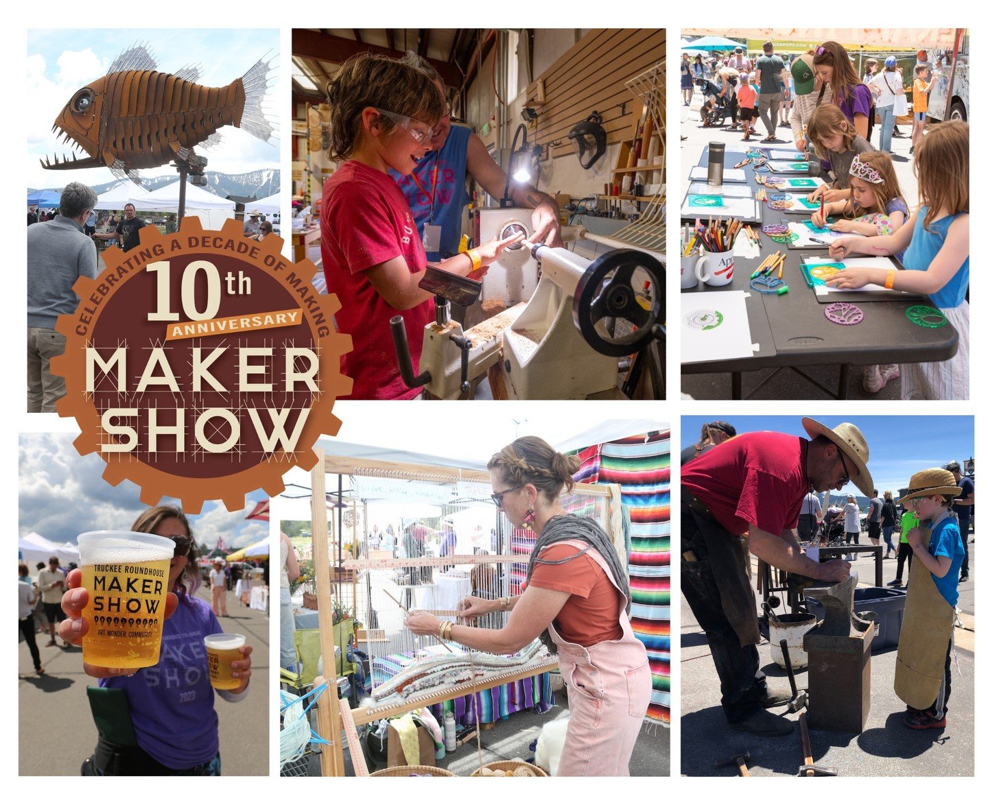 For 10 years, the Maker Show has brought together our entire creative community to inspire and ignite the imagination &ndash; makers, artists, visionaries, inventors, nonprofits, performers, education partners, and sponsors. 

At the Maker Show -- YO