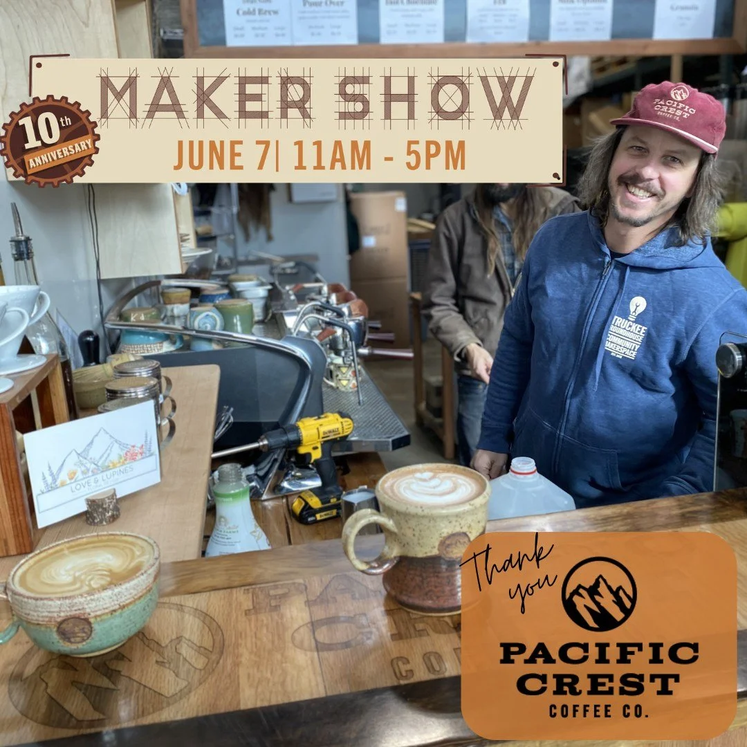 A big shout-out to our annual Gold Sponsor, @pacificcrestcoffee! 

Ralph has been part of the makerspace since the very beginning, and his continued support means so much to our community. From day one, he&rsquo;s shown up as someone who truly believ