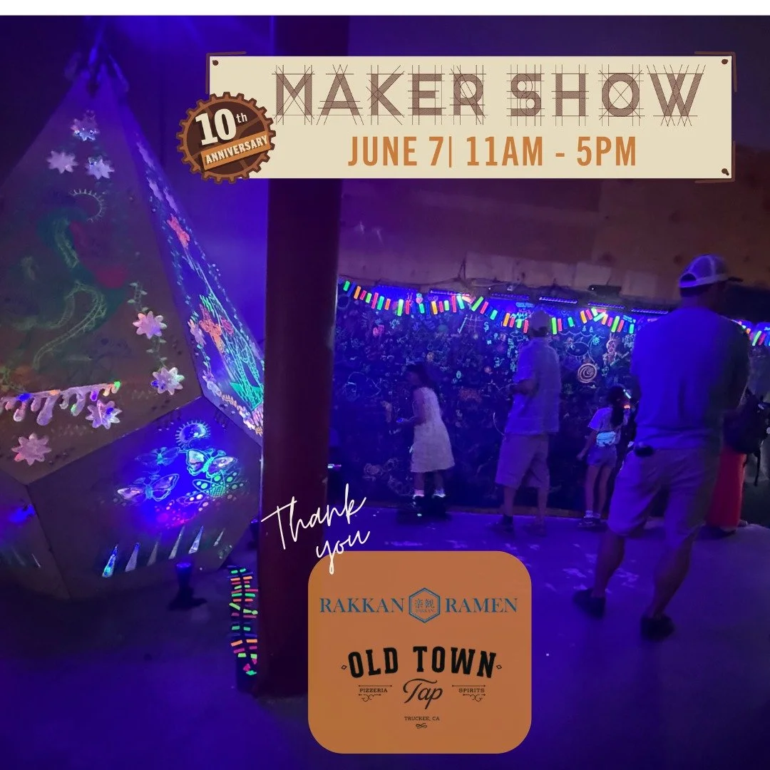 A heartfelt thank you to Rakkan Ramen/Old Town Tap for joining us this year as a Corporate Annual Sponsor! Rakkan Ramen/OldTownTap joins an outstanding group of businesses whose sponsorship of the Truckee Roundhouse ensures that our local artist and 